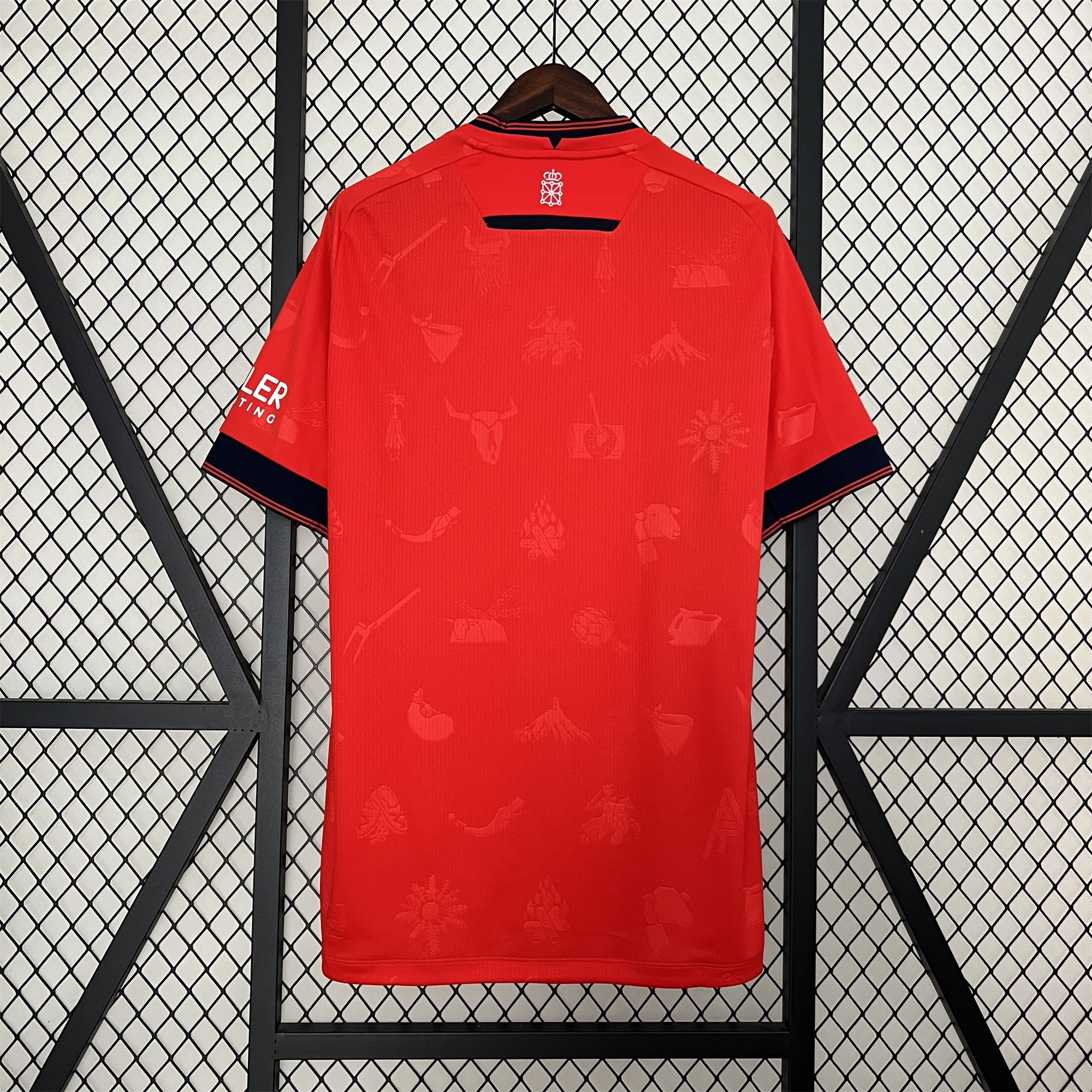 Osasuna 24-25 Home Stadium Jersey - Fans Version - UnitedFutballJersey