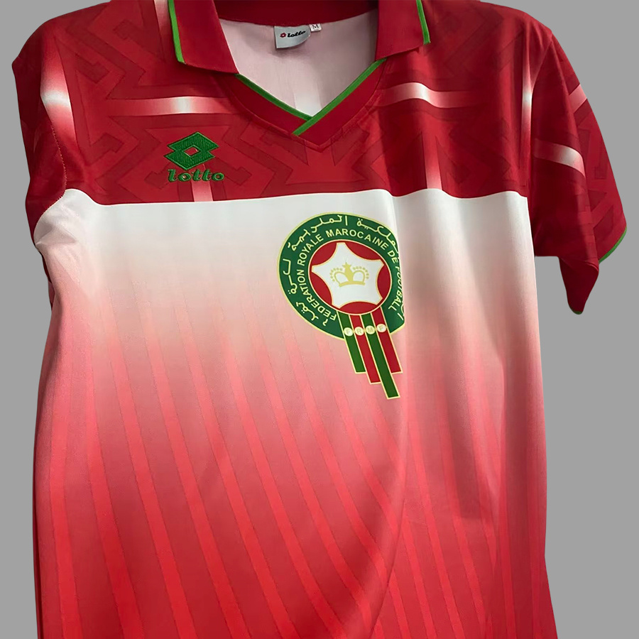 Retro Morocco 1994 Home Jersey - UnitedFutballJersey