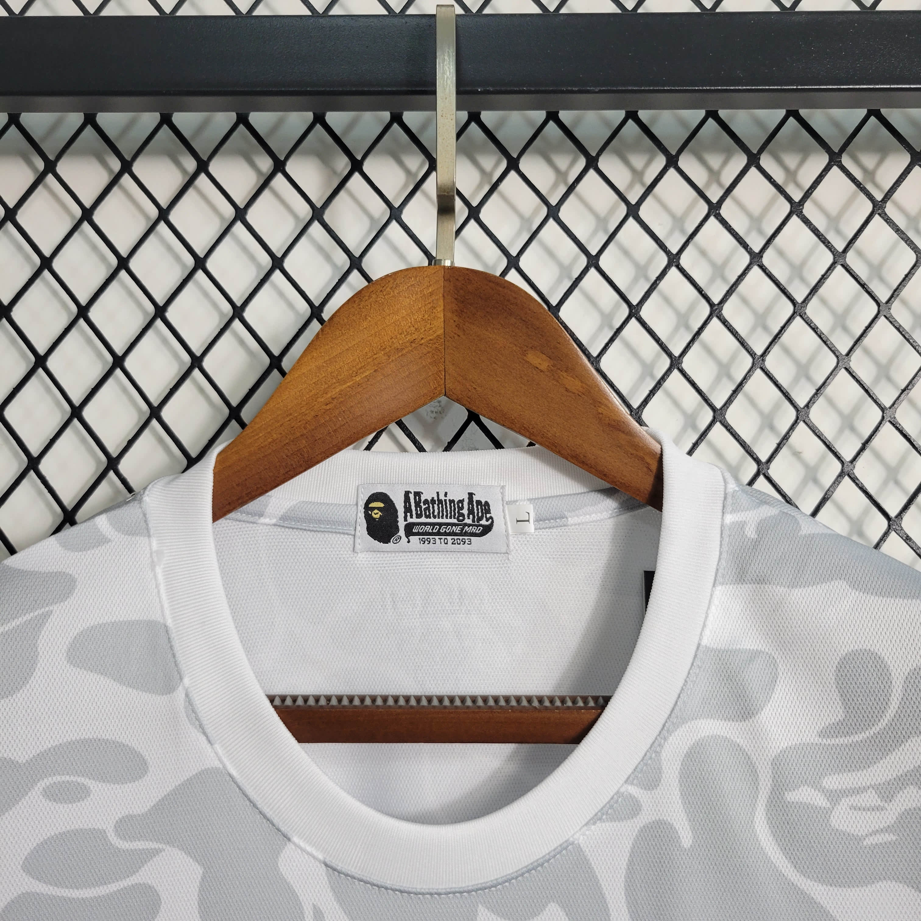 INT M.A.M x A.P.E 23-24 White Special Edition Jersey - Fans Version - UnitedFutballJersey