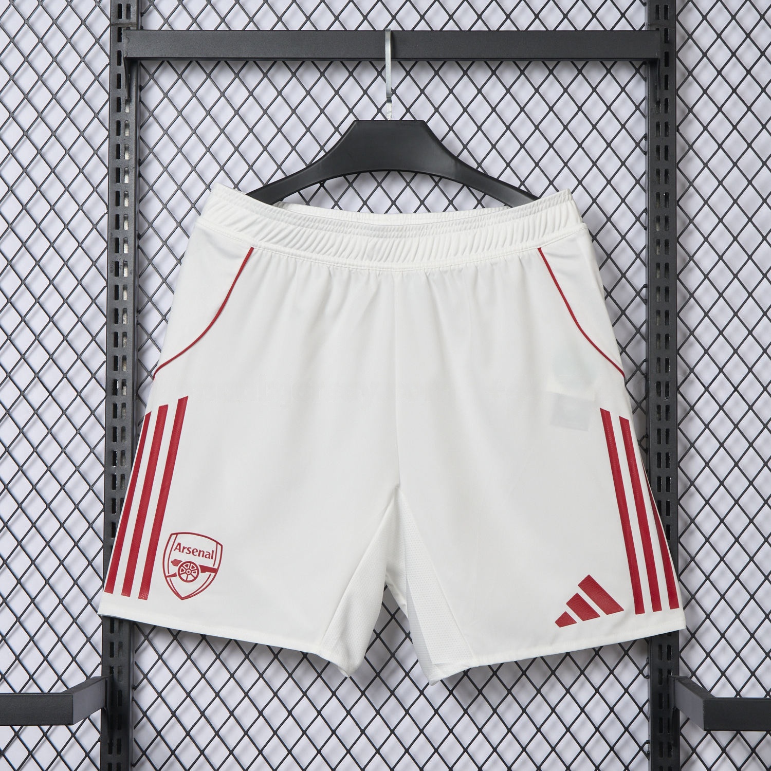 Arsenal 25-26 Home White Shorts - Player Version - UnitedFutballJersey