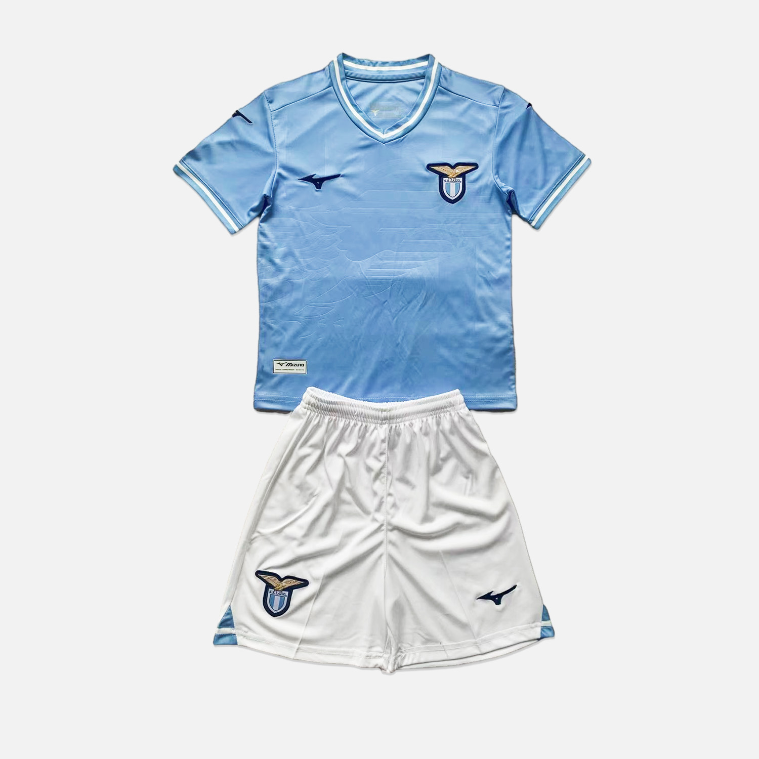 Lazio 23-24 Home Stadium Kids Kit - UnitedFutballJersey