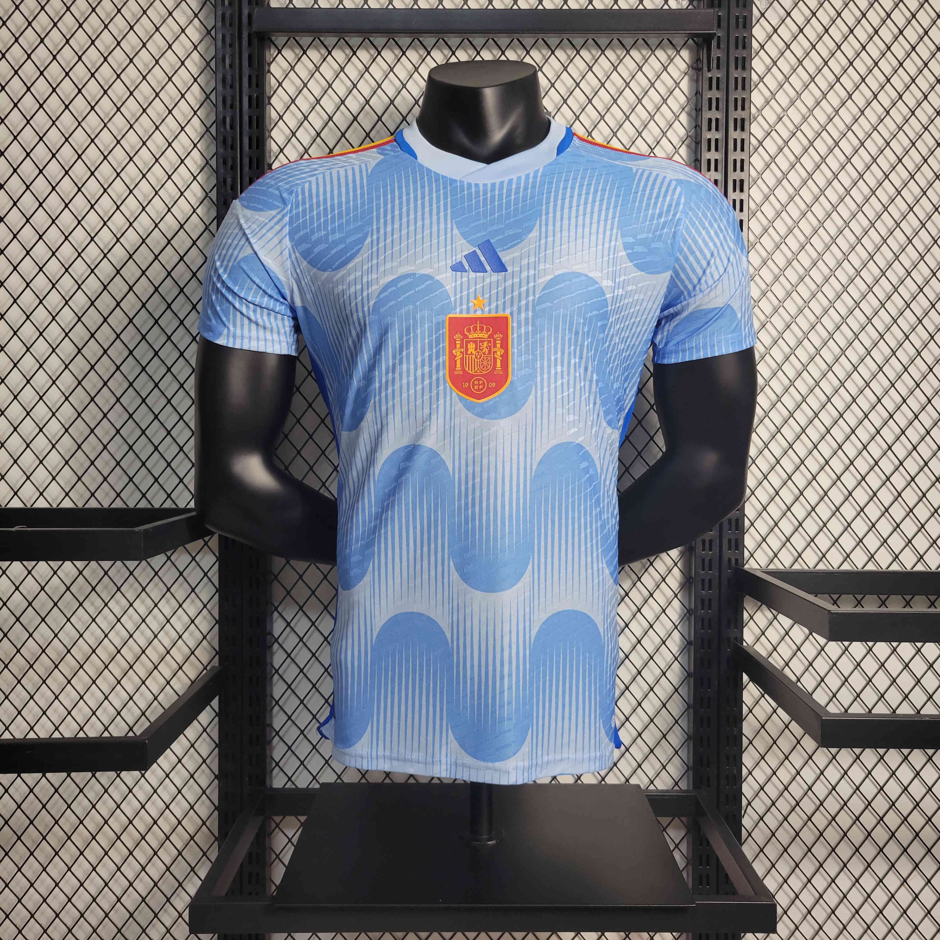 Spain 2022-23 Away Stadium Jersey - Player Version - UnitedFutballJersey