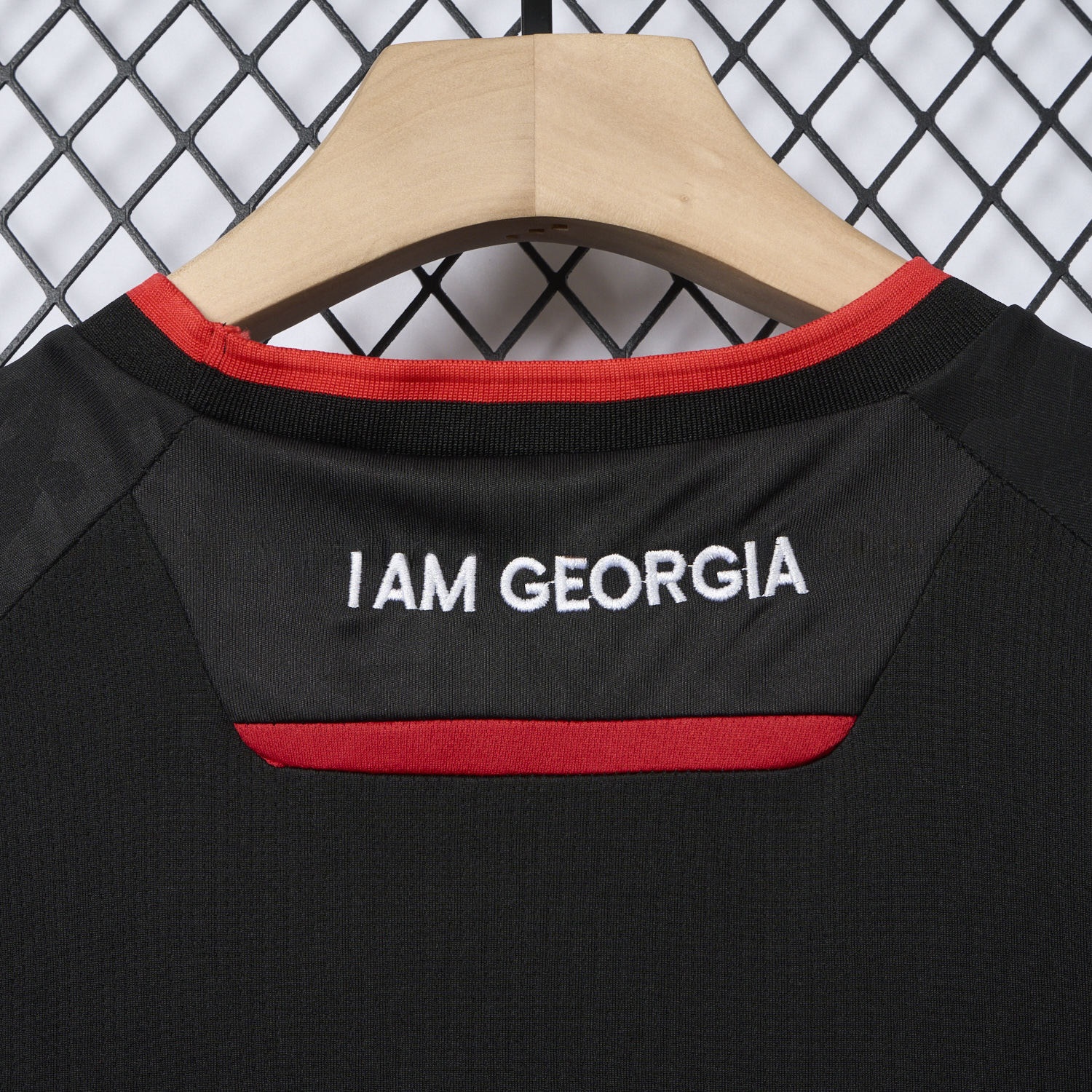 Georgia 25-26 Away Black Jersey - Fans Version - UnitedFutballJersey