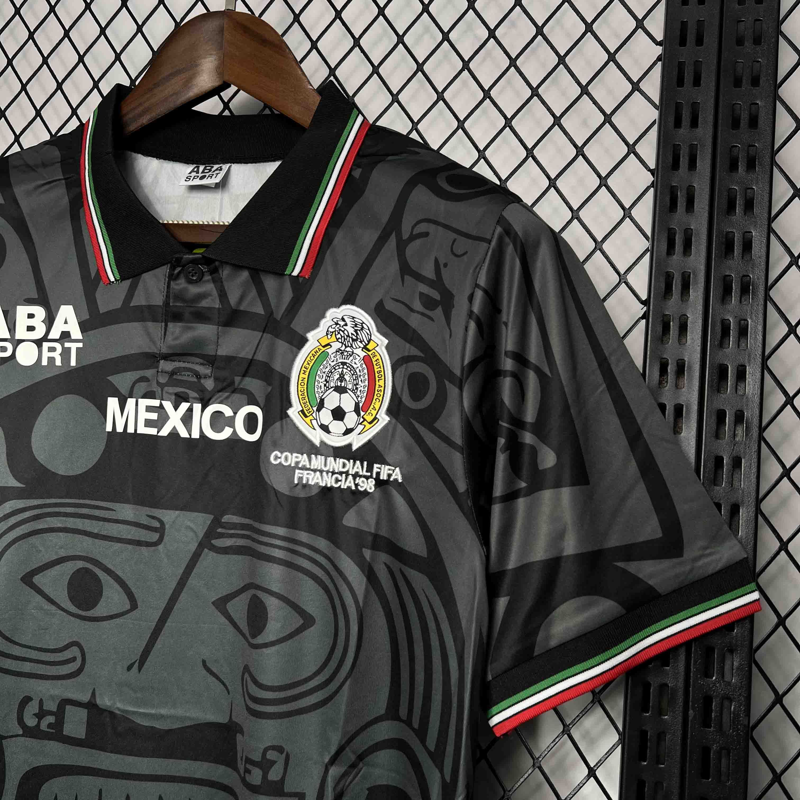 Retro Mexico 1998 Third Jersey - UnitedFutballJersey