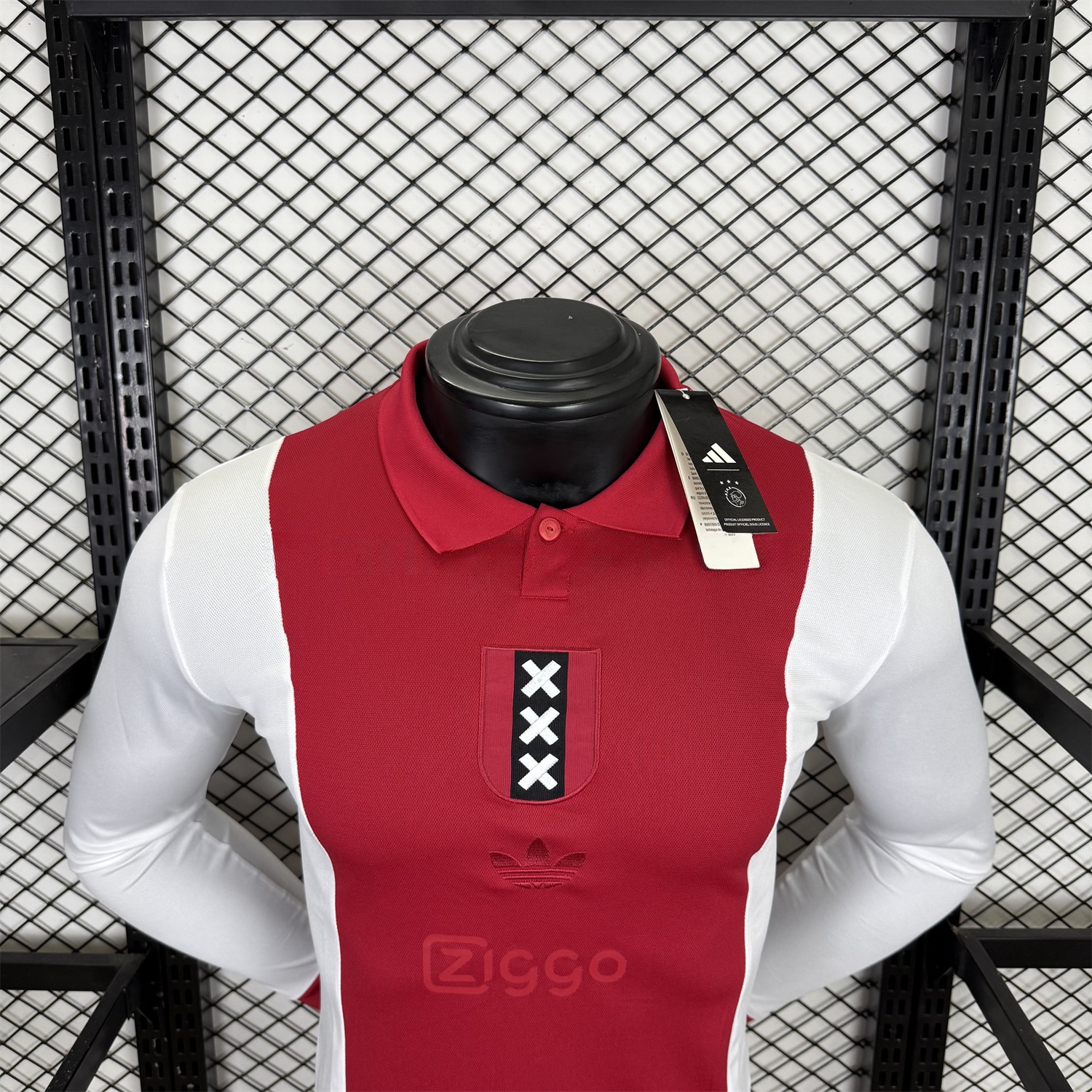 Ajax 2025 125-Year Anniversary Long Sleeves Jersey - Player Version - UnitedFutballJersey