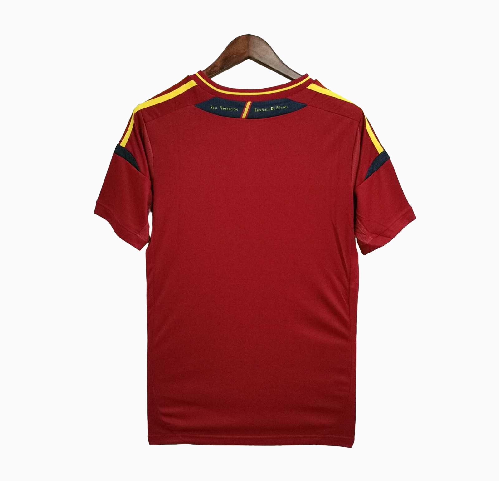 Retro Spain 2012 Home Stadium Jersey - UnitedFutballJersey