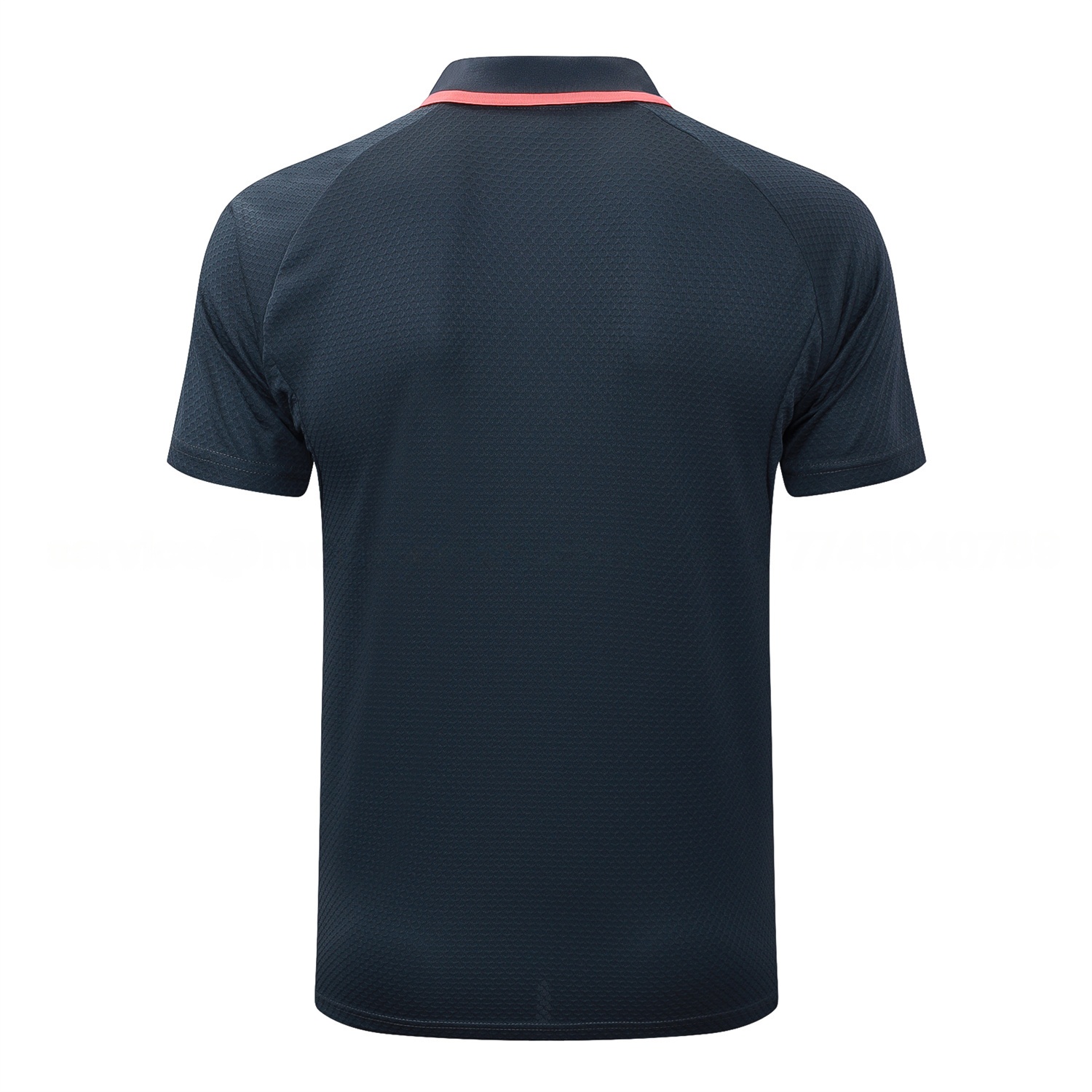 Bayern Munich 25-26 POLO Short-Sleeve Training Set - Deep Grey Top and Pants with Orange Badge - UnitedFutballJersey