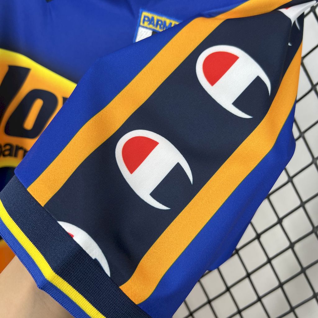 Retro Parma 2001-02 Home Jersey - Fans Version - UnitedFutballJersey