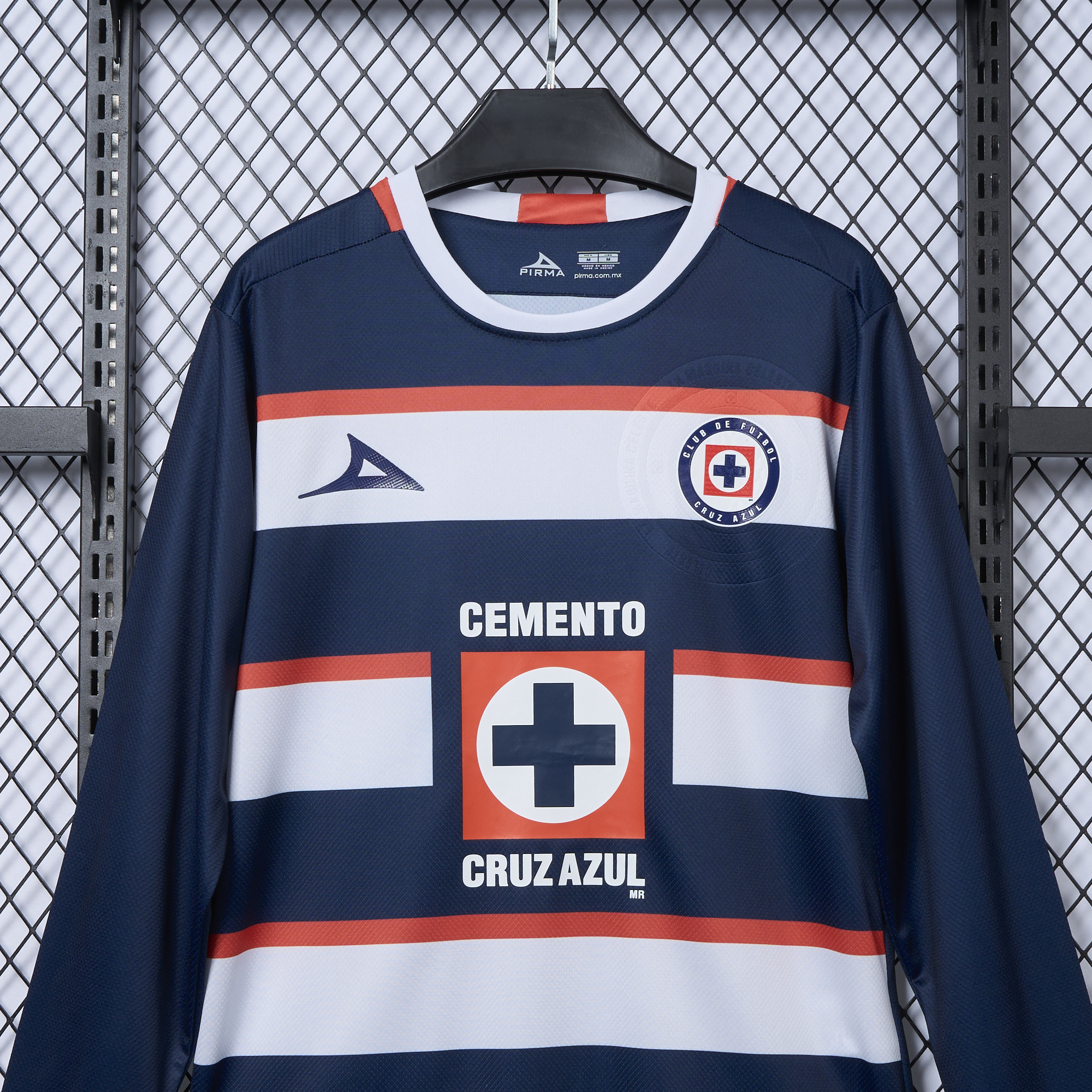 Cruz Azul 24-25 Blue Goalkeeper Long Sleeve Jersey - Fans Version - UnitedFutballJersey