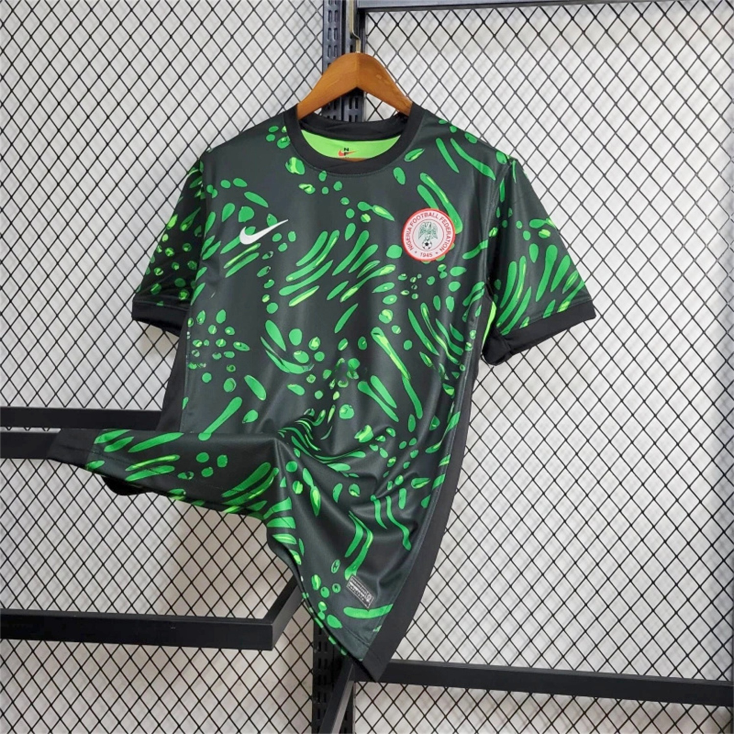 Nigeria 24-25 Away Green Jersey - Fans Version - UnitedFutballJersey
