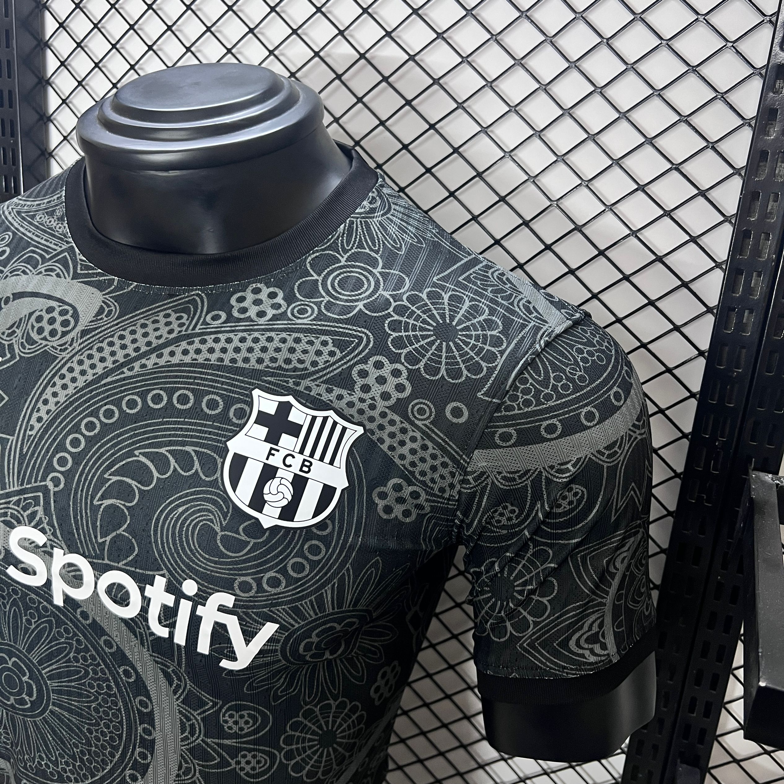 B.A.R.S.A 24-25 Black Speical Jersey - Player Version - UnitedFutballJersey