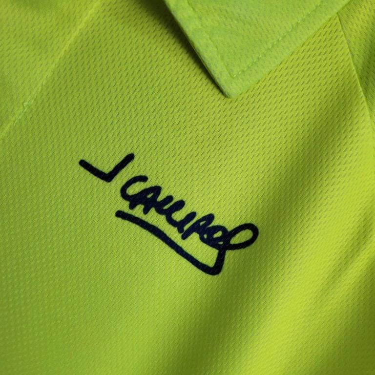 Retro Mexico 1998 World Cup Goalkeeper Green Blue Jersey - UnitedFutballJersey