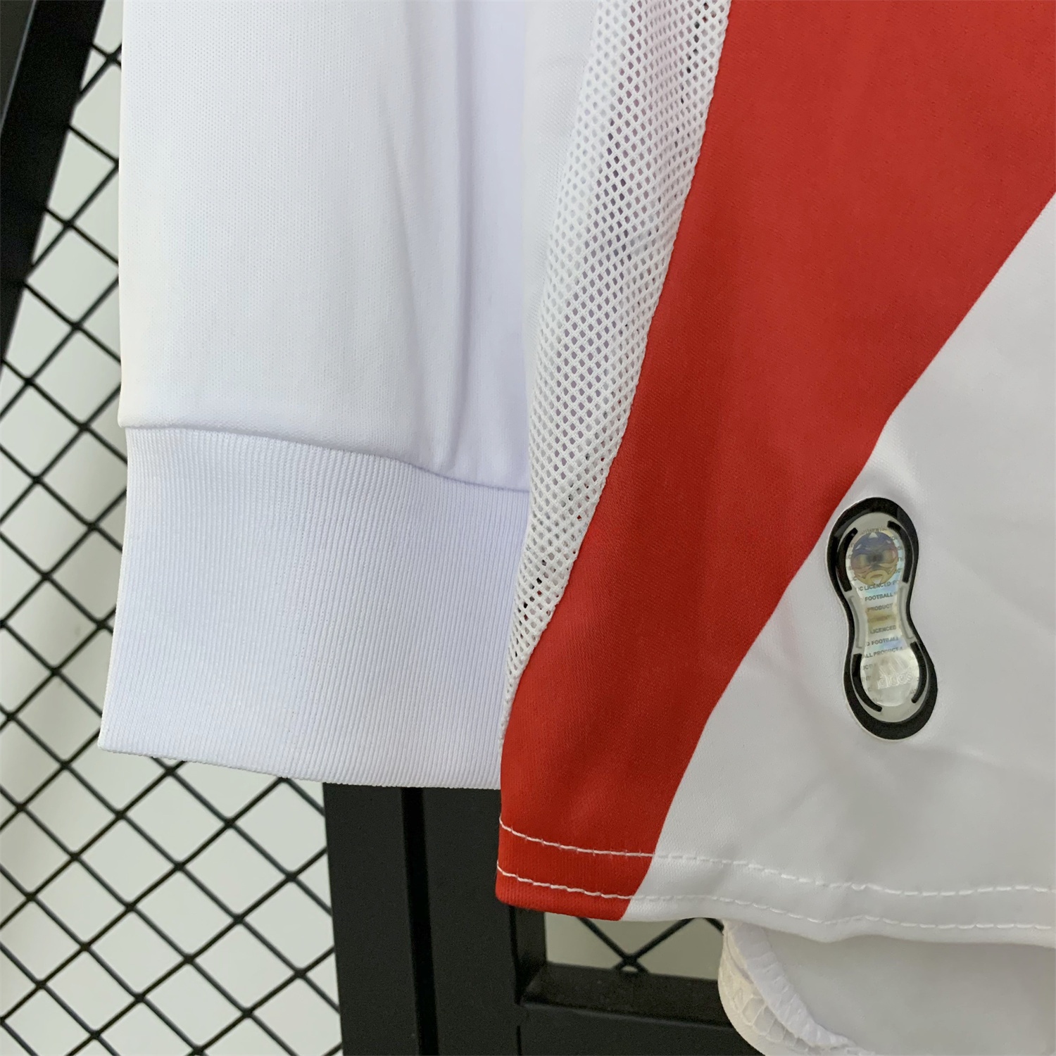 Retro River Plate 2006-07 Home Long Sleeves Jersey - UnitedFutballJersey