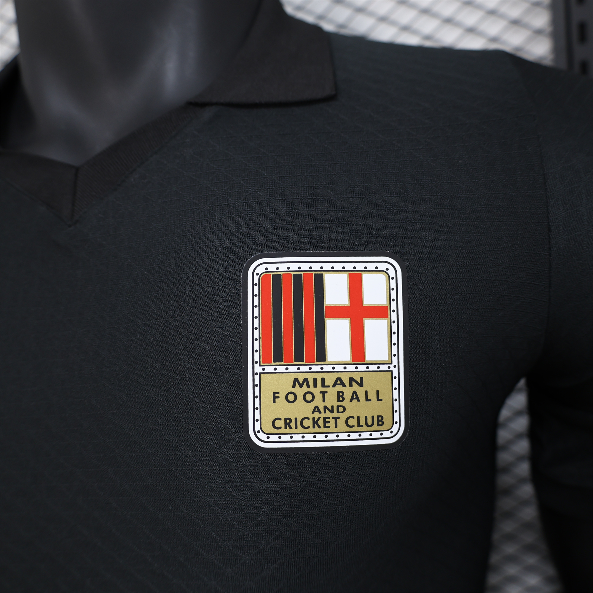 AC Milan 24-25 125th Anniversary Black GK Jersey - Player Version - UnitedFutballJersey