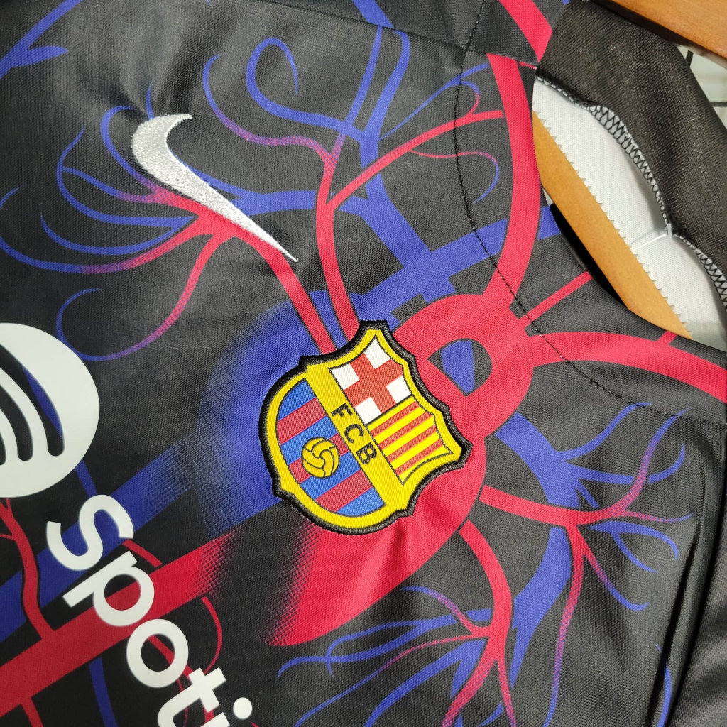 B.A.R.S.A X PT 23-24 Co-Branded Edition Kids Kit - UnitedFutballJersey