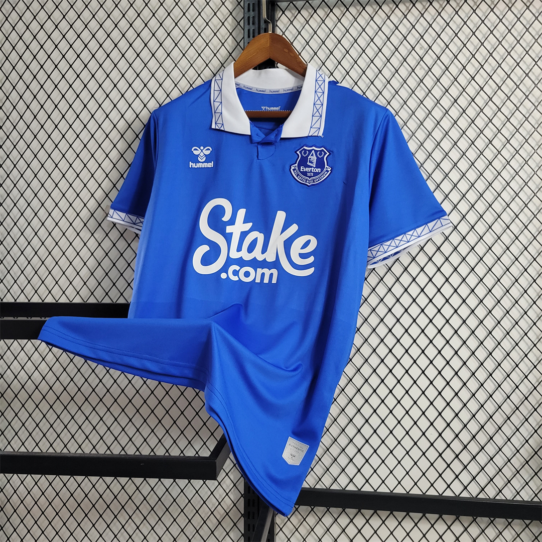 Everton 23-24 Home Stadium Jersey - Fans Version - UnitedFutballJersey