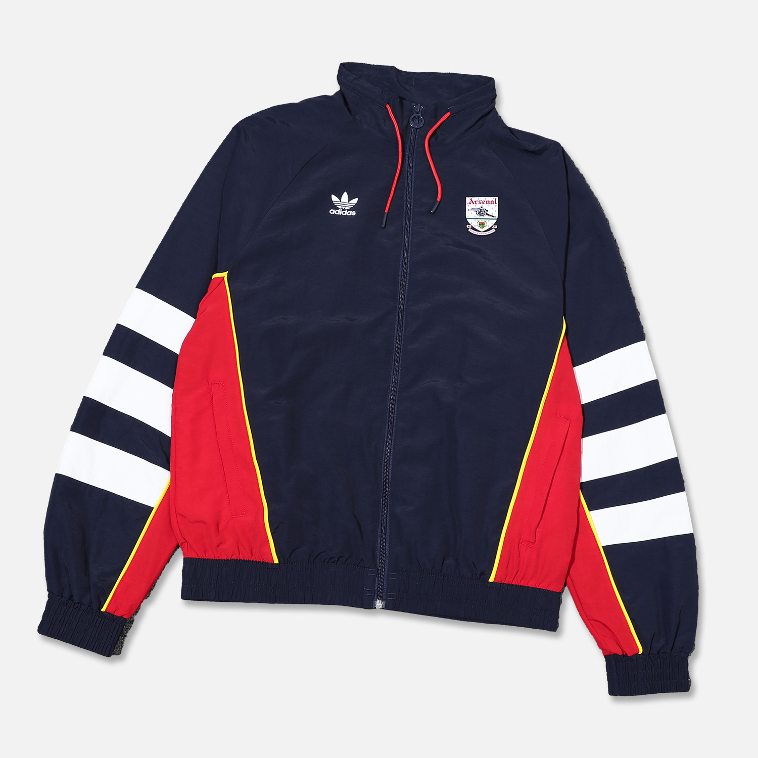 Arsenal 24-25 Blue Throwback Windbreaker Suit - Jackets & Pants - UnitedFutballJersey