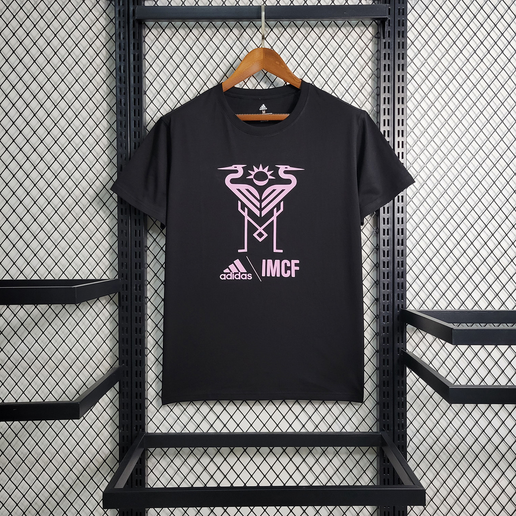 INT M.A.M 23-24 Casual Shirt Black&Pink - UnitedFutballJersey