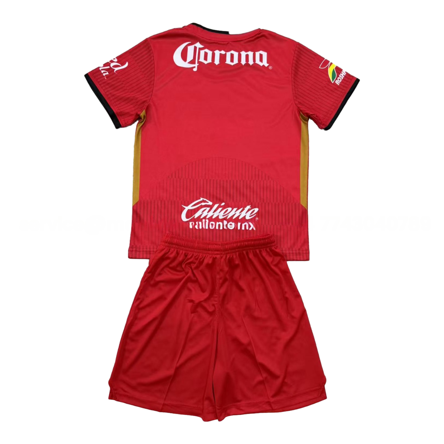 Toluca 25-26 Home Men's Adult Jersey Set - Fans Version - UnitedFutballJersey