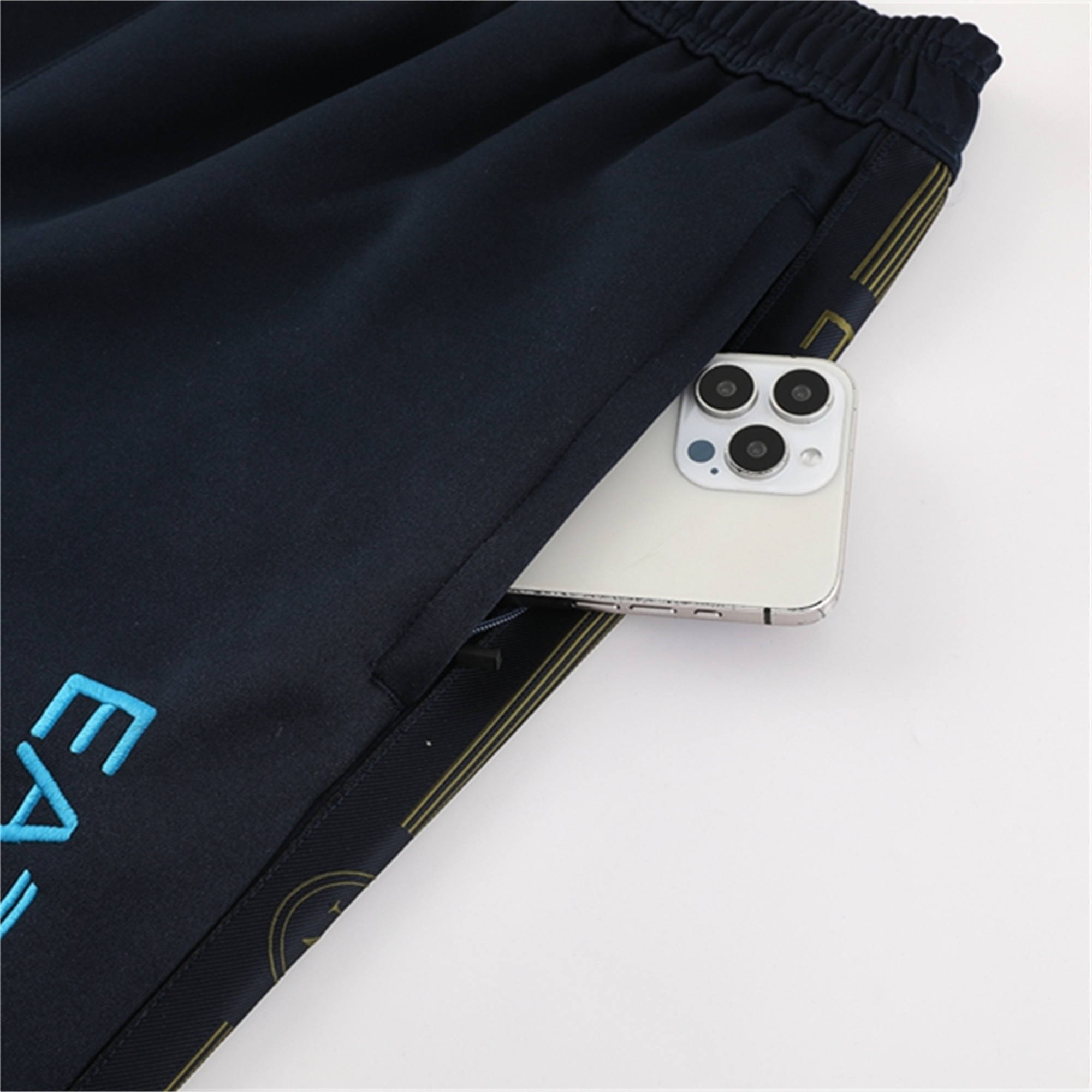 Napoli 24-25 Jacket Training Tracksuit - Deep Blue Top and Pants - UnitedFutballJersey