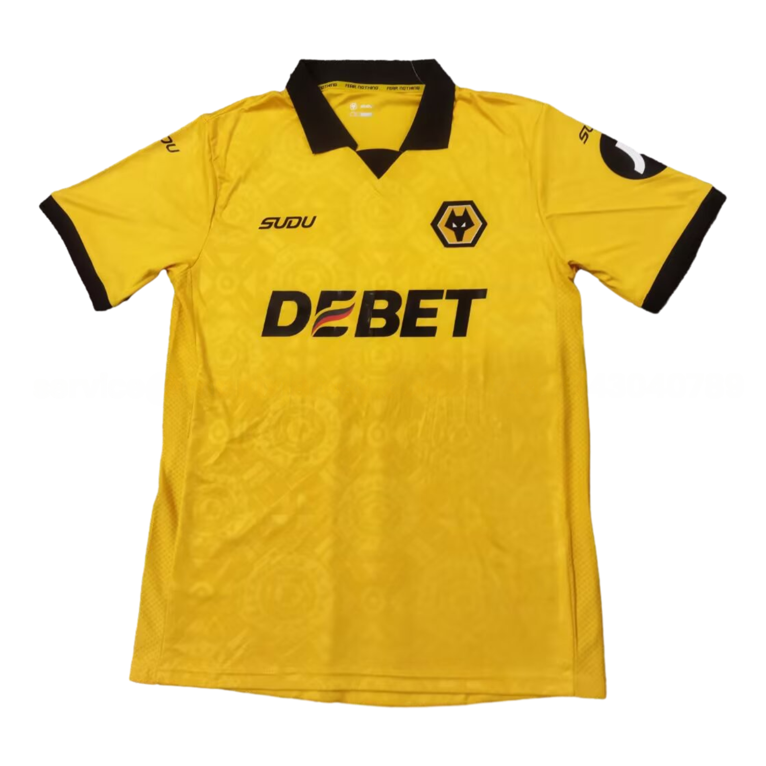 Wolverhampton Wanderers Wolves 25-26 Home Yellow Jersey - Fans Version - UnitedFutballJersey