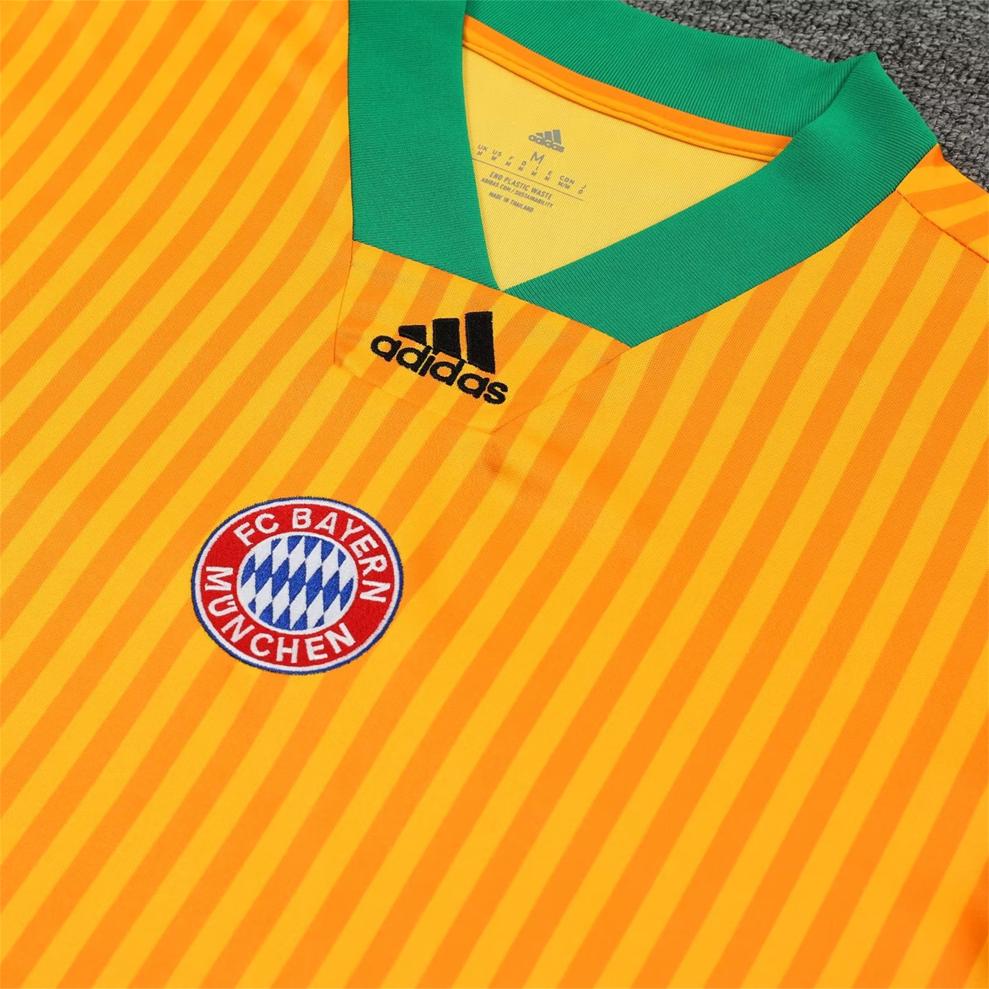 Bayern Munich 23-24 Short-Sleeve Training Set - Yellow - UnitedFutballJersey