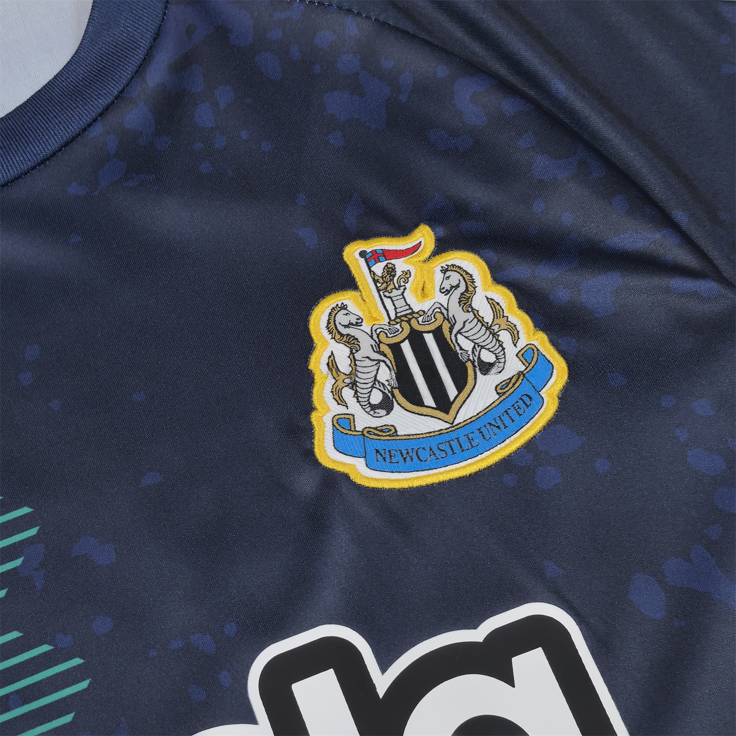 Newcastle United 25-26 Yellow Green Plaids Black Special Jersey - Fans Version - UnitedFutballJersey