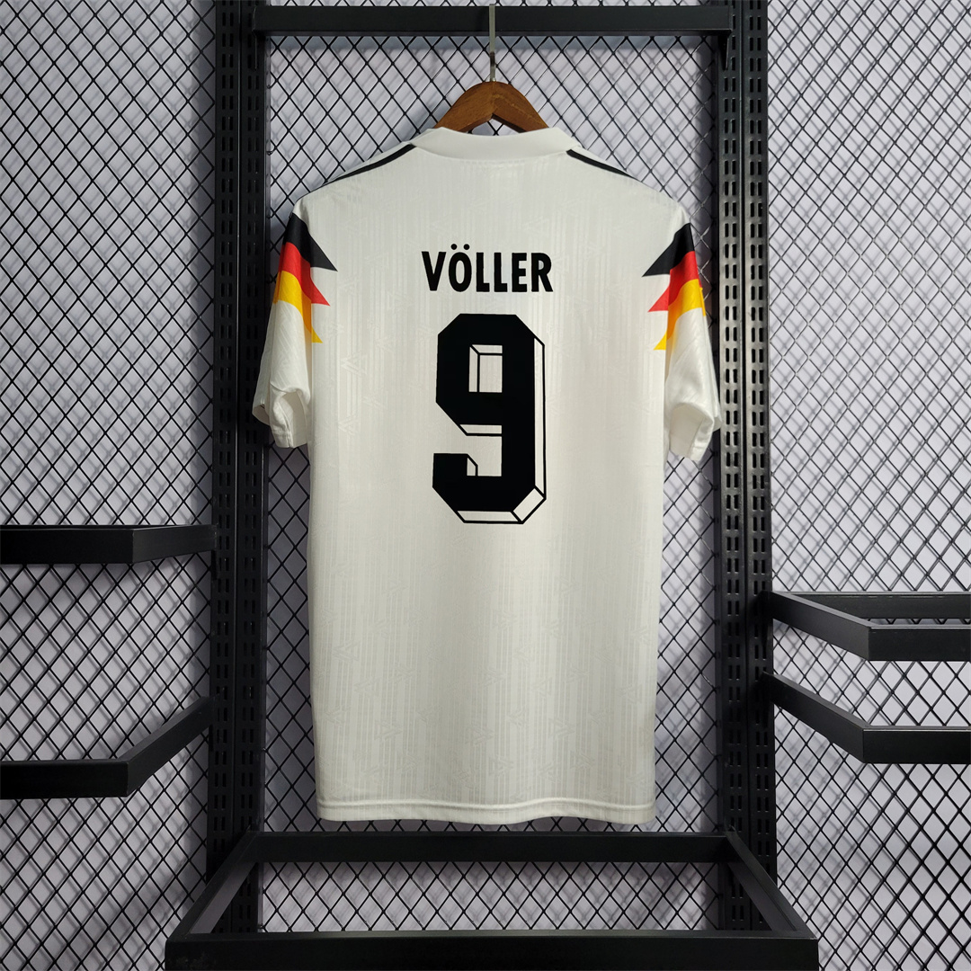Retro Germany 1990 Home Stadium Jersey - UnitedFutballJersey