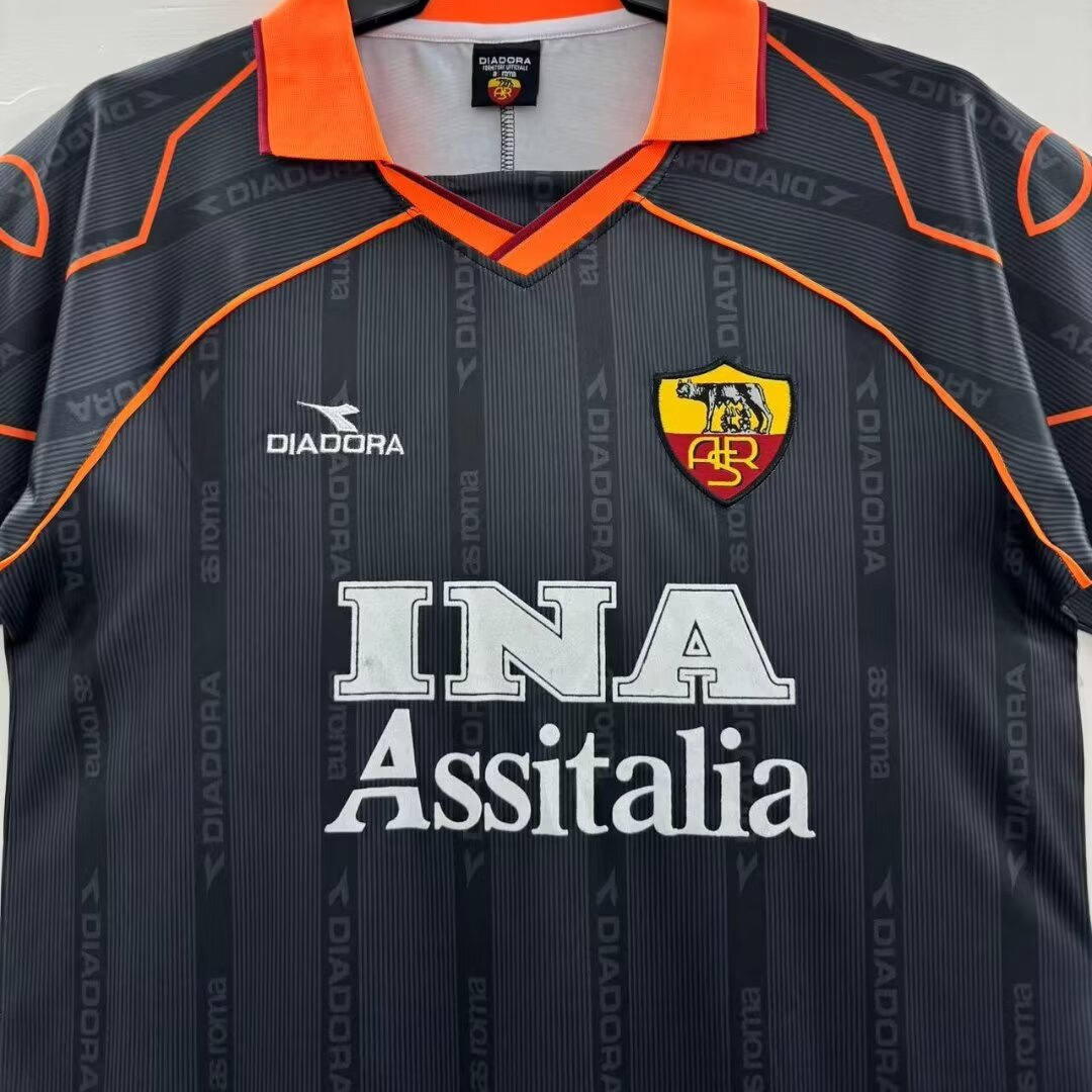 Retro Roma 1999-00 Third Jersey - UnitedFutballJersey