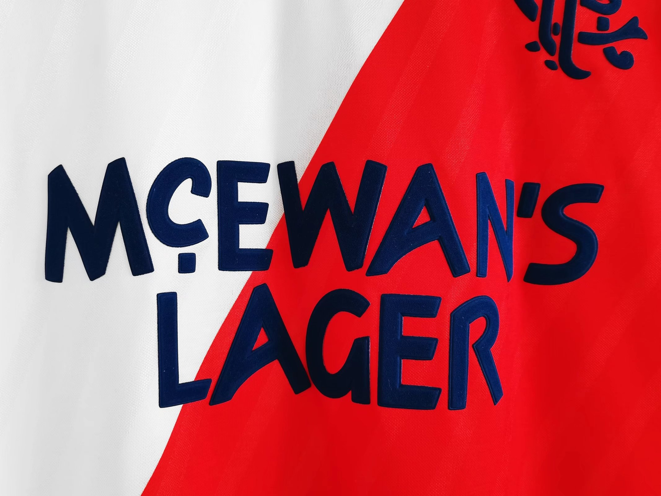 Retro Glasgow Rangers 1987-88 Away Stadium Jersey - UnitedFutballJersey