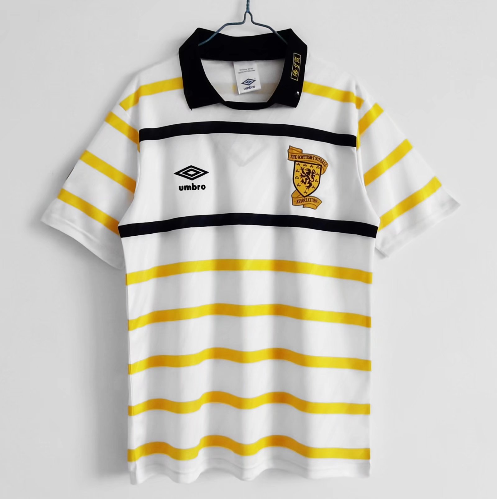 Retro S-c-o.t l.a-n.d 1988-91 Away Jersey - Fans Version - UnitedFutballJersey