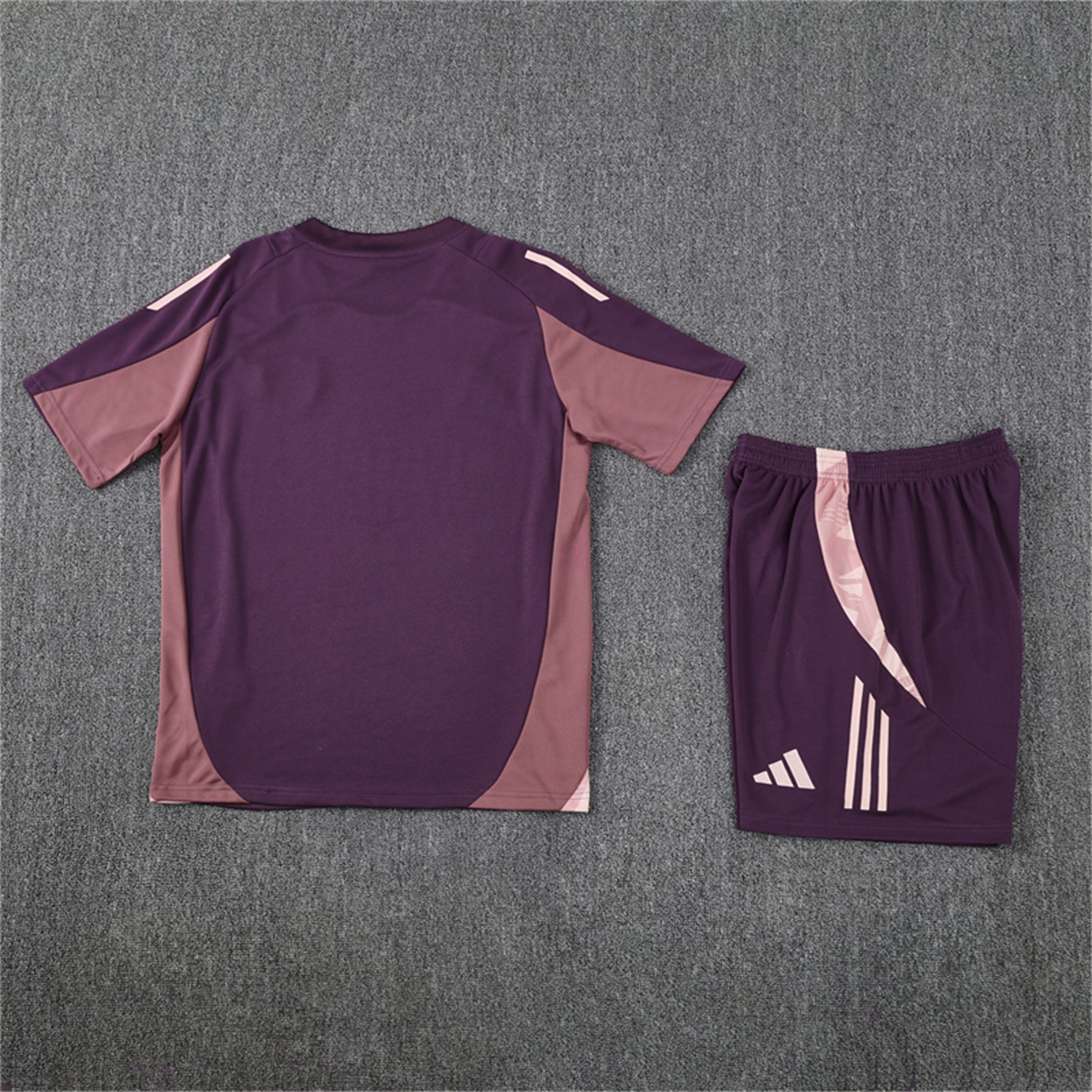 Arsenal 24-25 Kids Short-Sleeve Training Set - Purple - UnitedFutballJersey