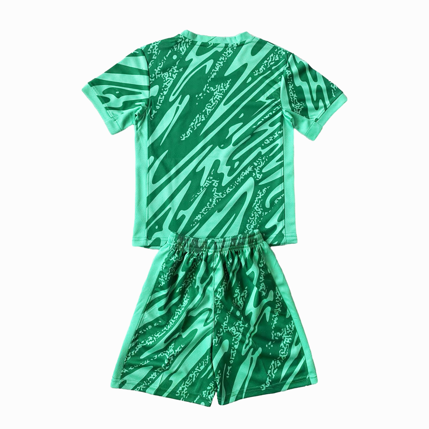 Netherlands 2024 Goalkeeper Kids Kit - Green - UnitedFutballJersey