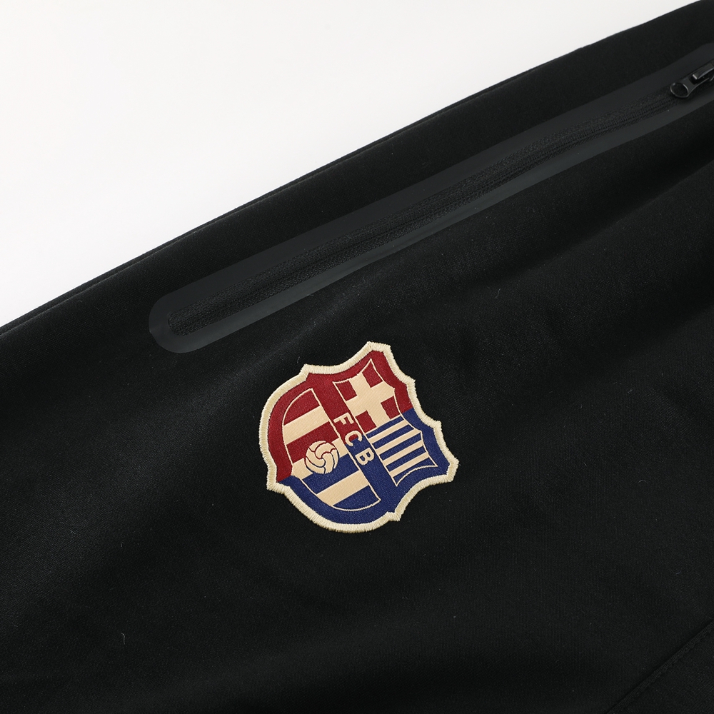 B.A.R.S.A 24-25 Unsponsored Training Hoodie Set - Black Hoodie and Pants - UnitedFutballJersey