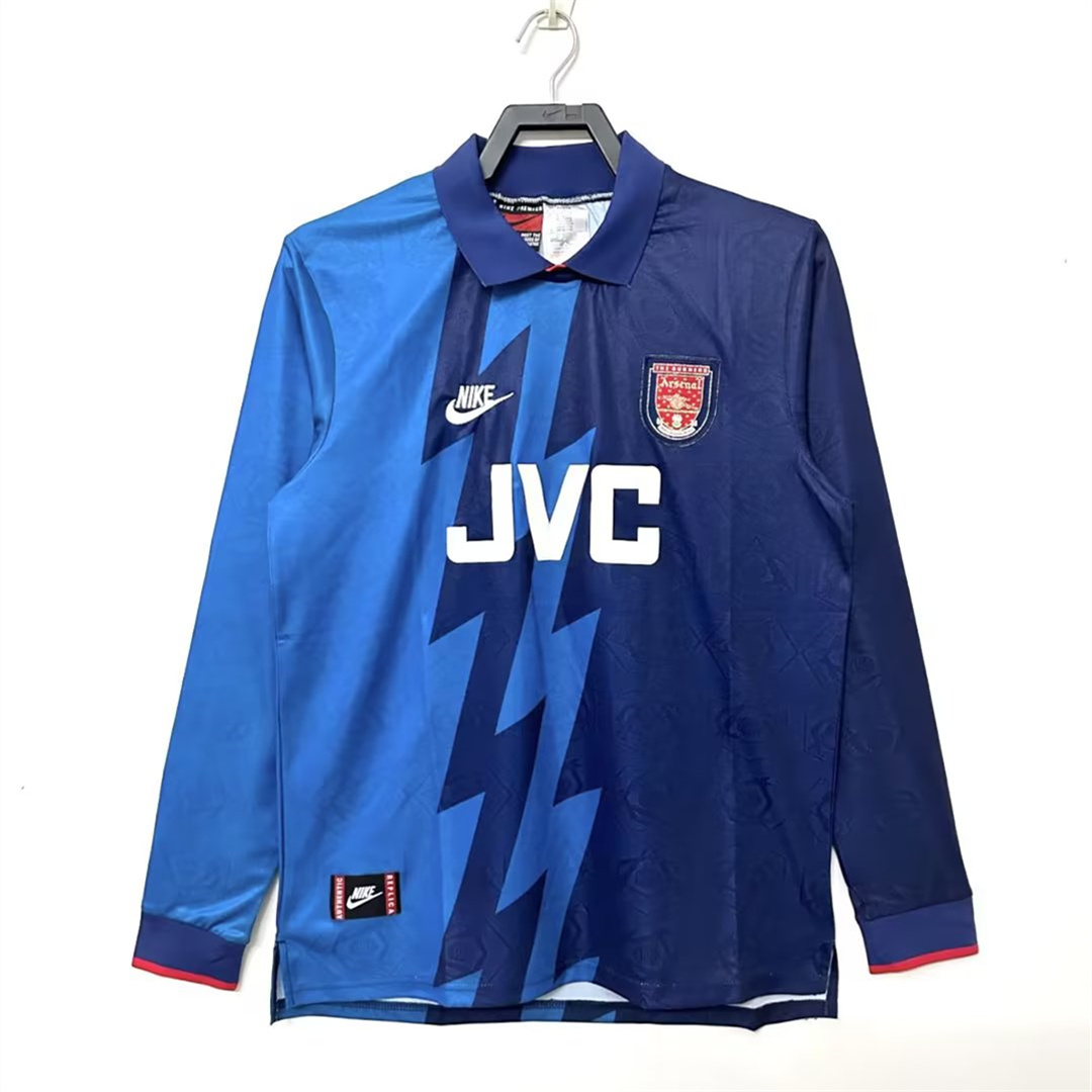 Arsenal Retro 95-96 Away Long Sleeve Jersey - UnitedFutballJersey