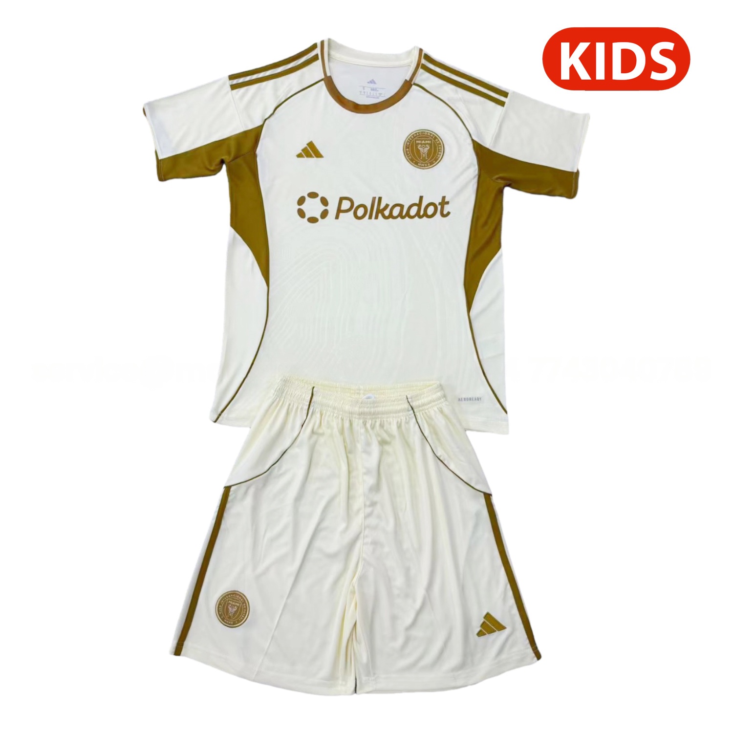 INT M.A.M 25-26 Pre-Match Training Kids Kit - UnitedFutballJersey