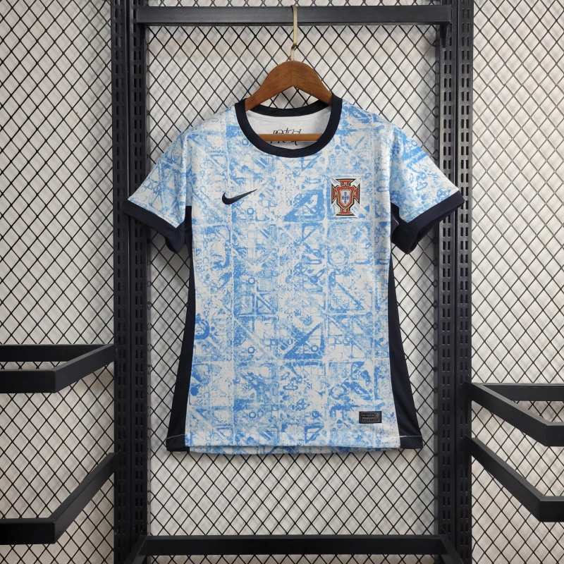 Women's Portugal 2024 Away Stadium Jersey - UnitedFutballJersey