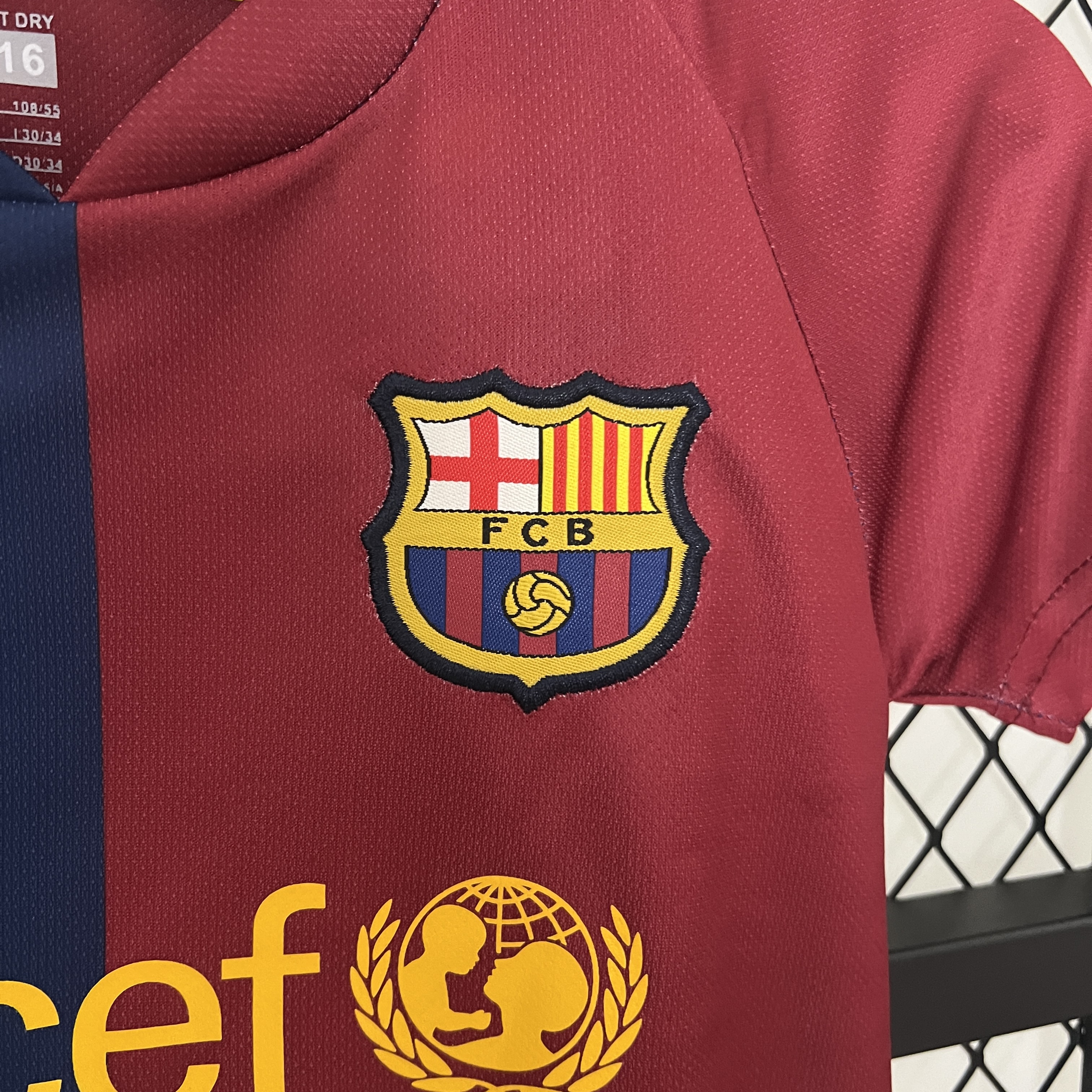 Retro B.A.R.S.A 2008-09 Home Stadium Kids Kit - UnitedFutballJersey