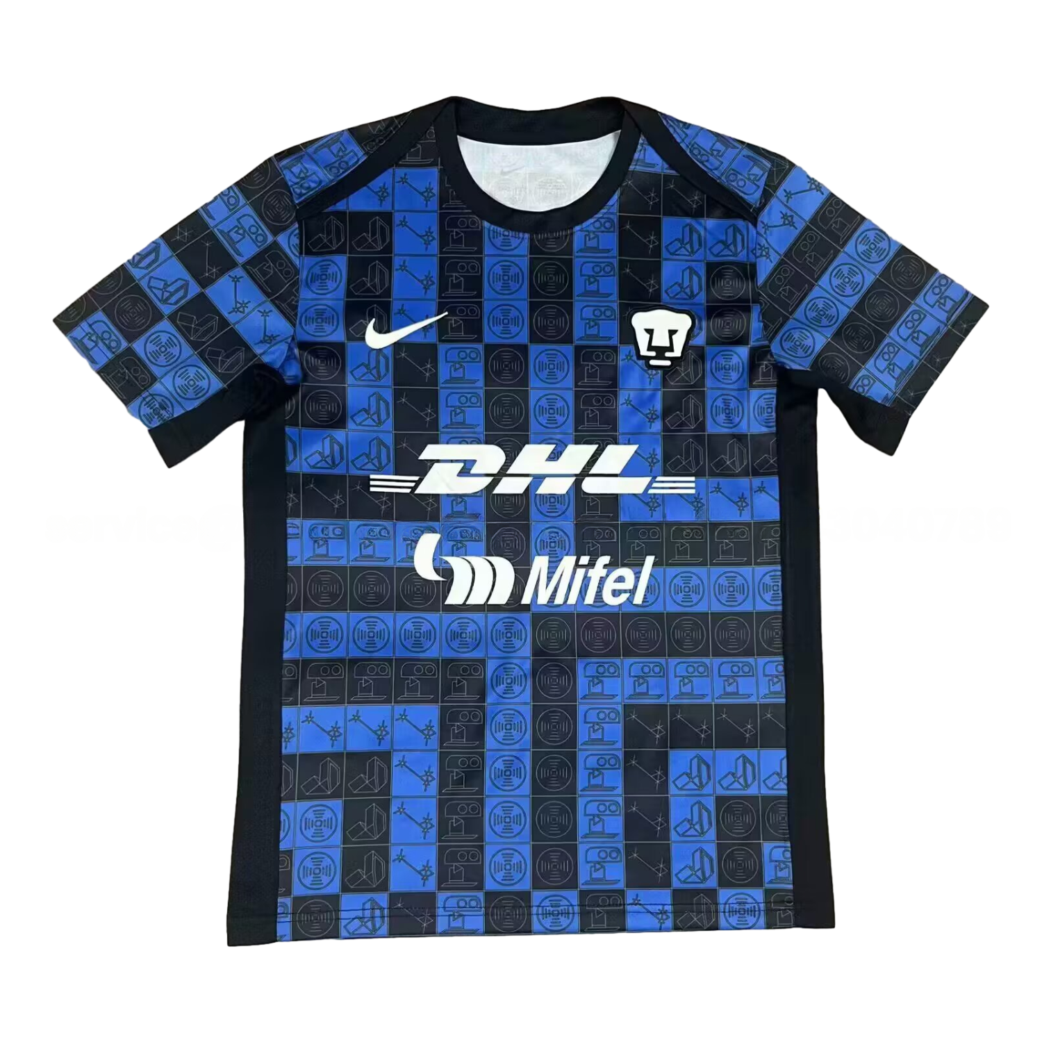 Pumas UNAM 25-26 Blue Pre-Match Training Jersey - Fans Version - UnitedFutballJersey