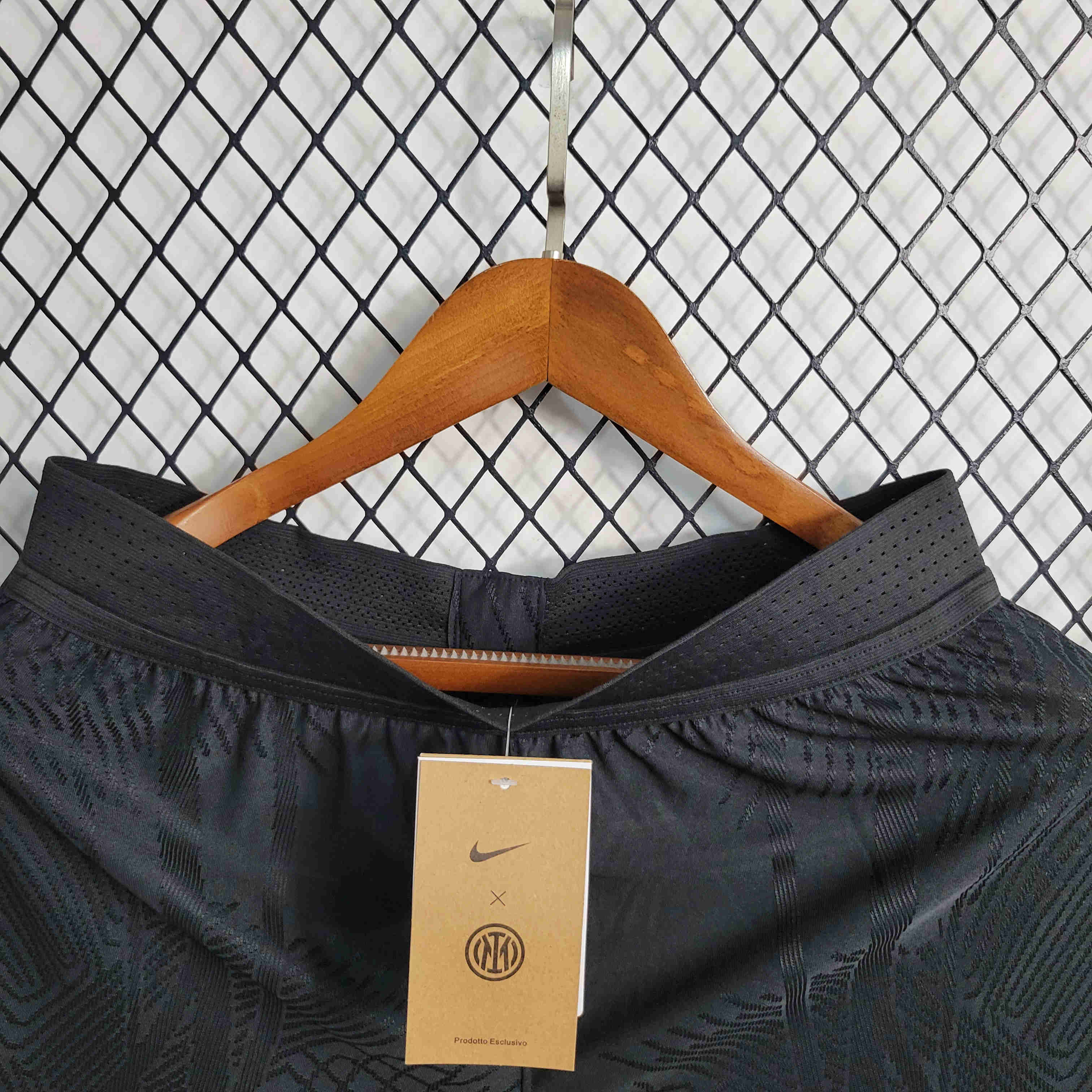 Inter Milan 23-24 Black Shorts - Player Version - UnitedFutballJersey