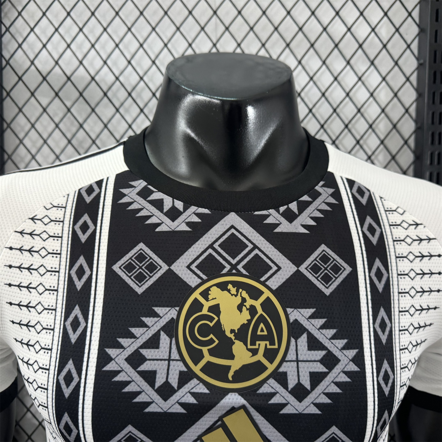 Club América 25-26 Black Totem Pattern White Special Jersey - Player Version - UnitedFutballJersey