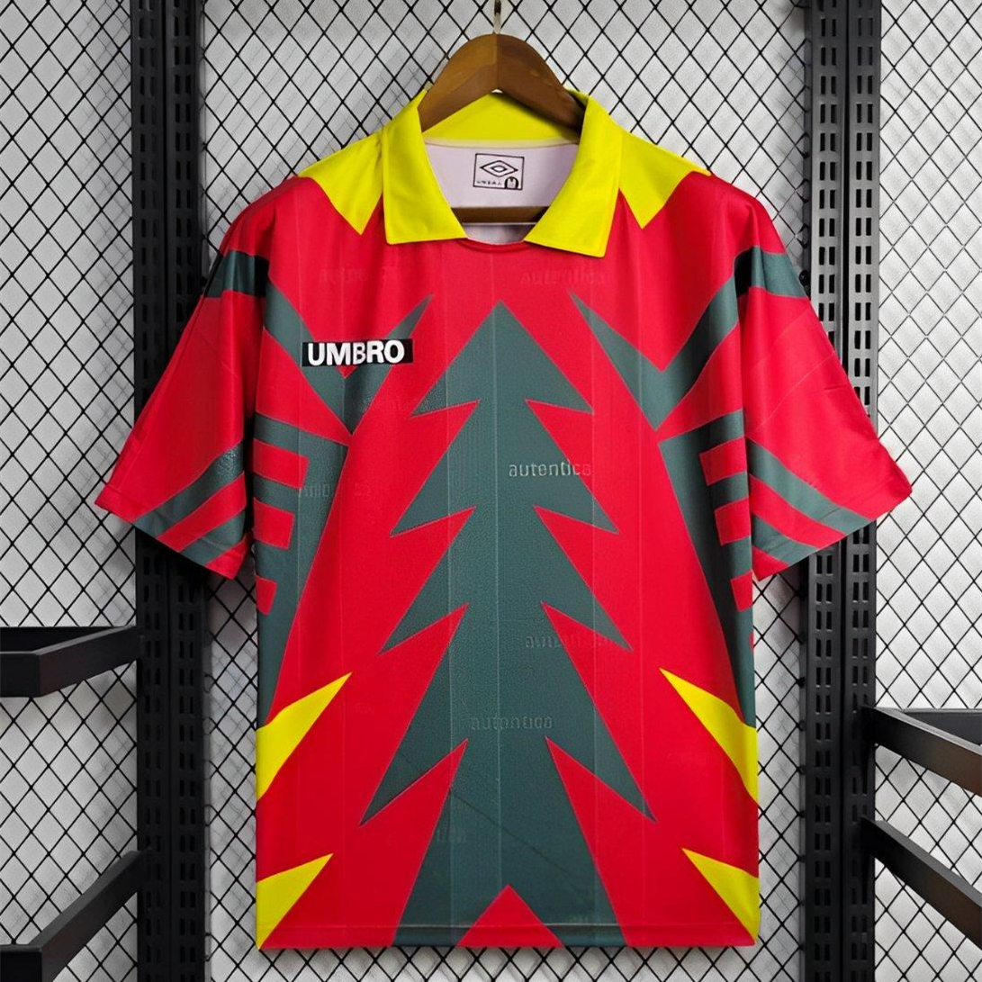 Retro Mexico 1998 World Cup Goalkeeper Red Jersey - UnitedFutballJersey