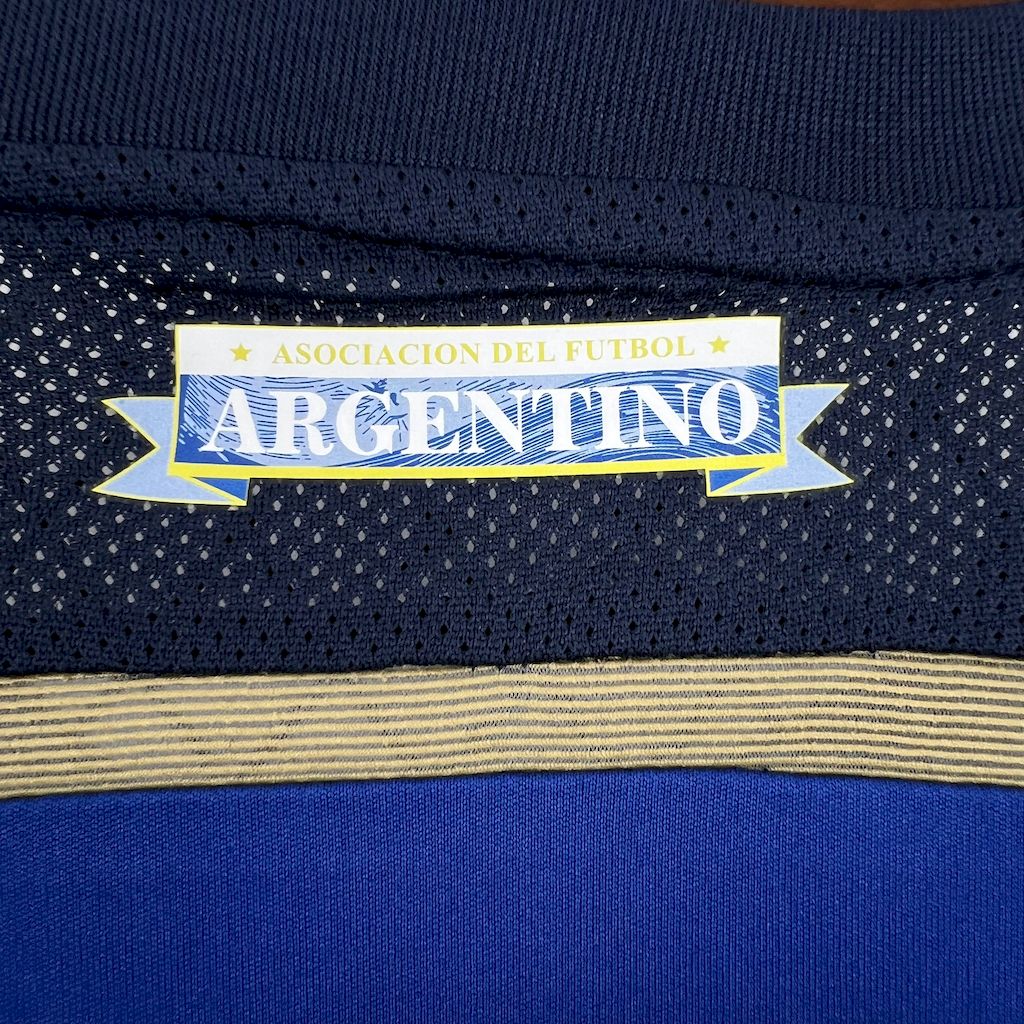 Retro Argentina 2014 Away Long Sleeves Jersey - UnitedFutballJersey