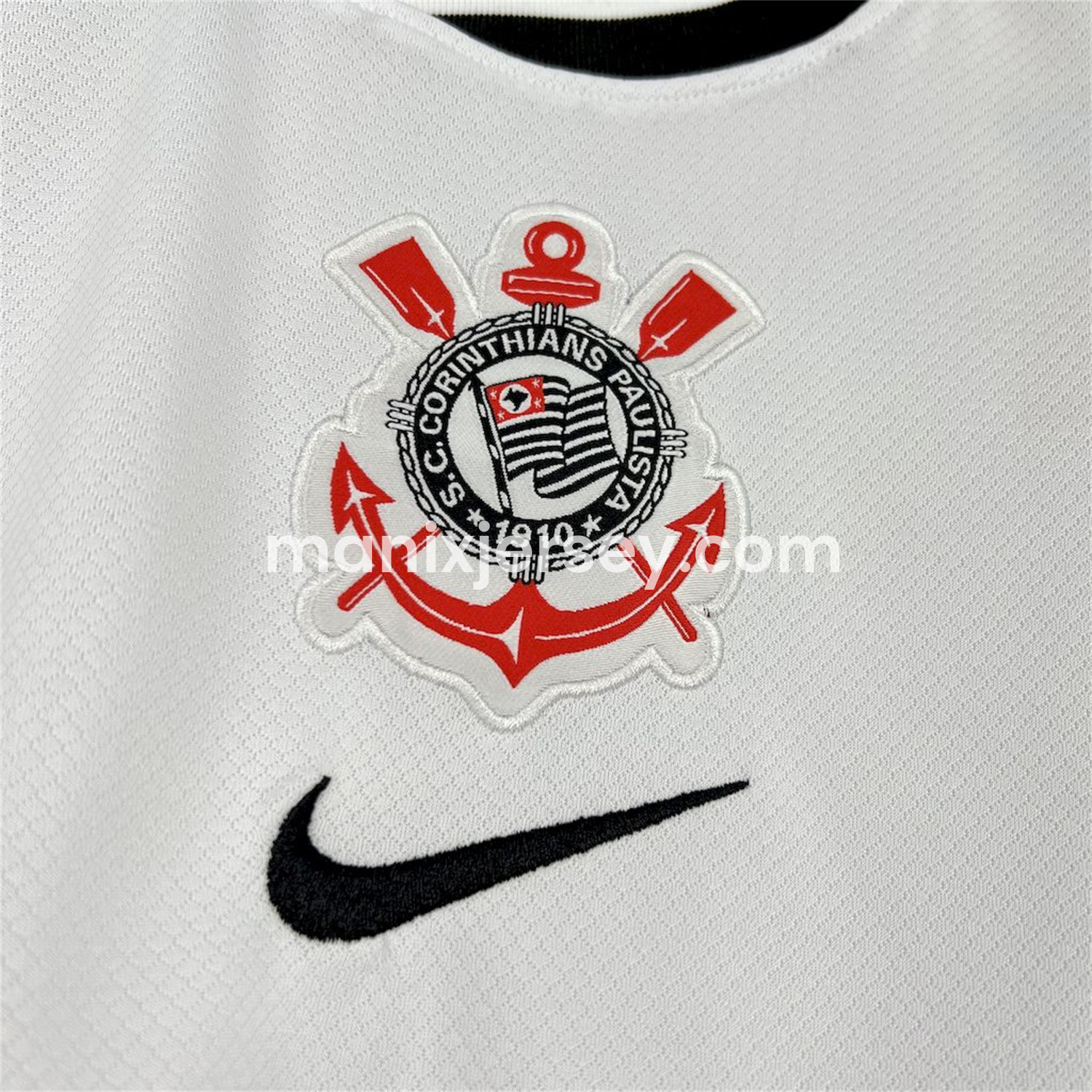 Corinthians 2025-26 Home Jersey - Fans Version - UnitedFutballJersey