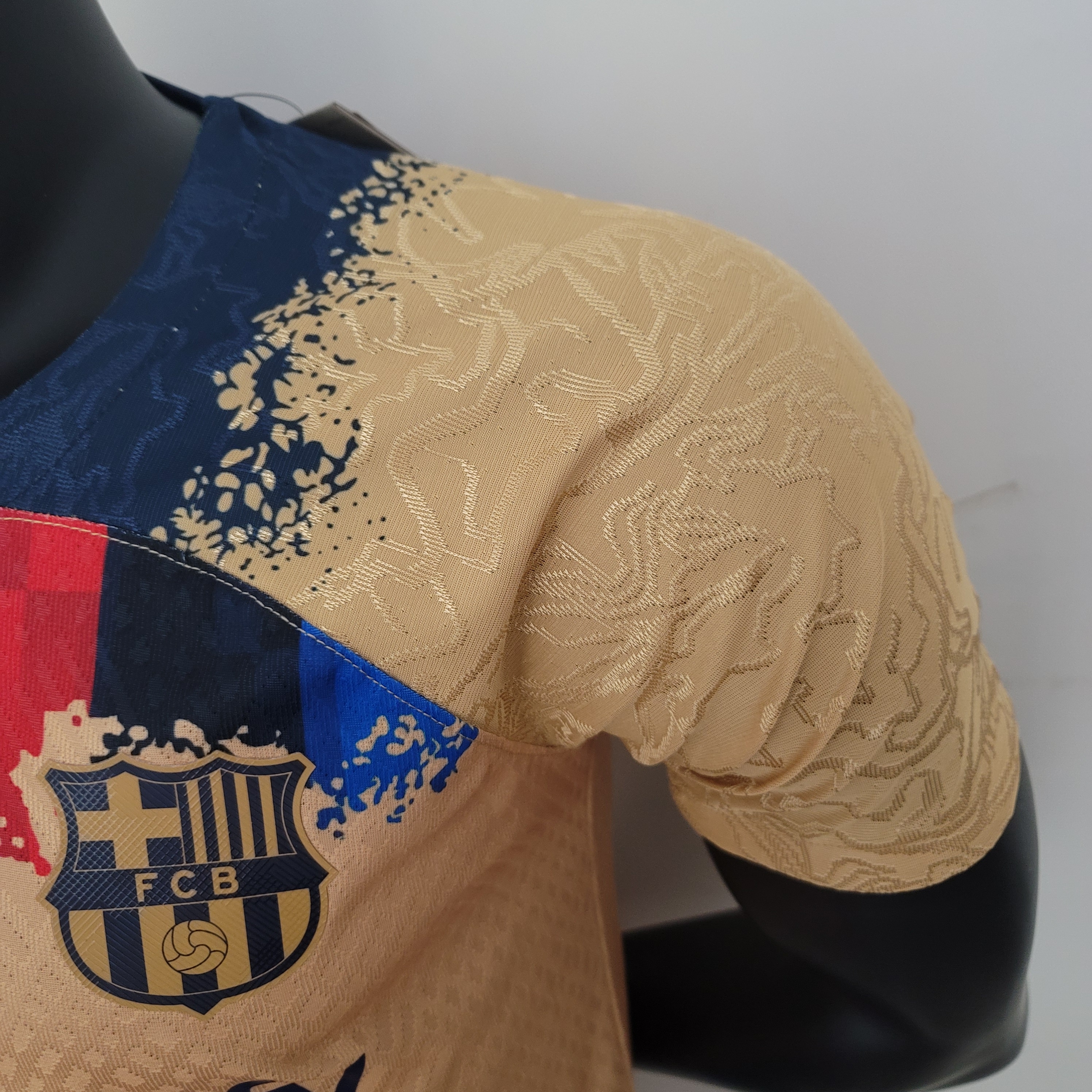 23/24 B.A.R.S.A Yellow Training Jersey - Player Version - UnitedFutballJersey