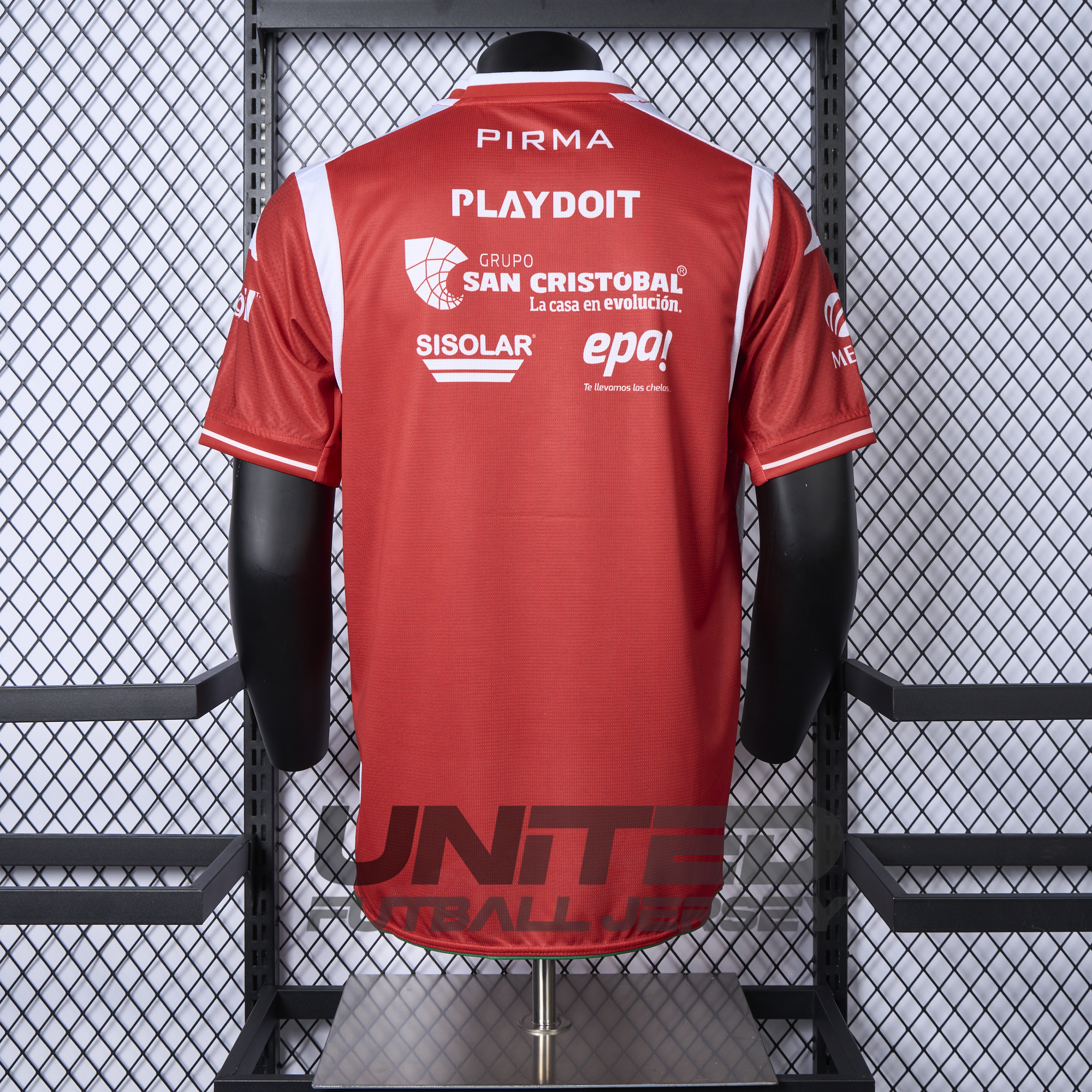 Club Necaxa 24-25 Home Jersey - Player Version - UnitedFutballJersey