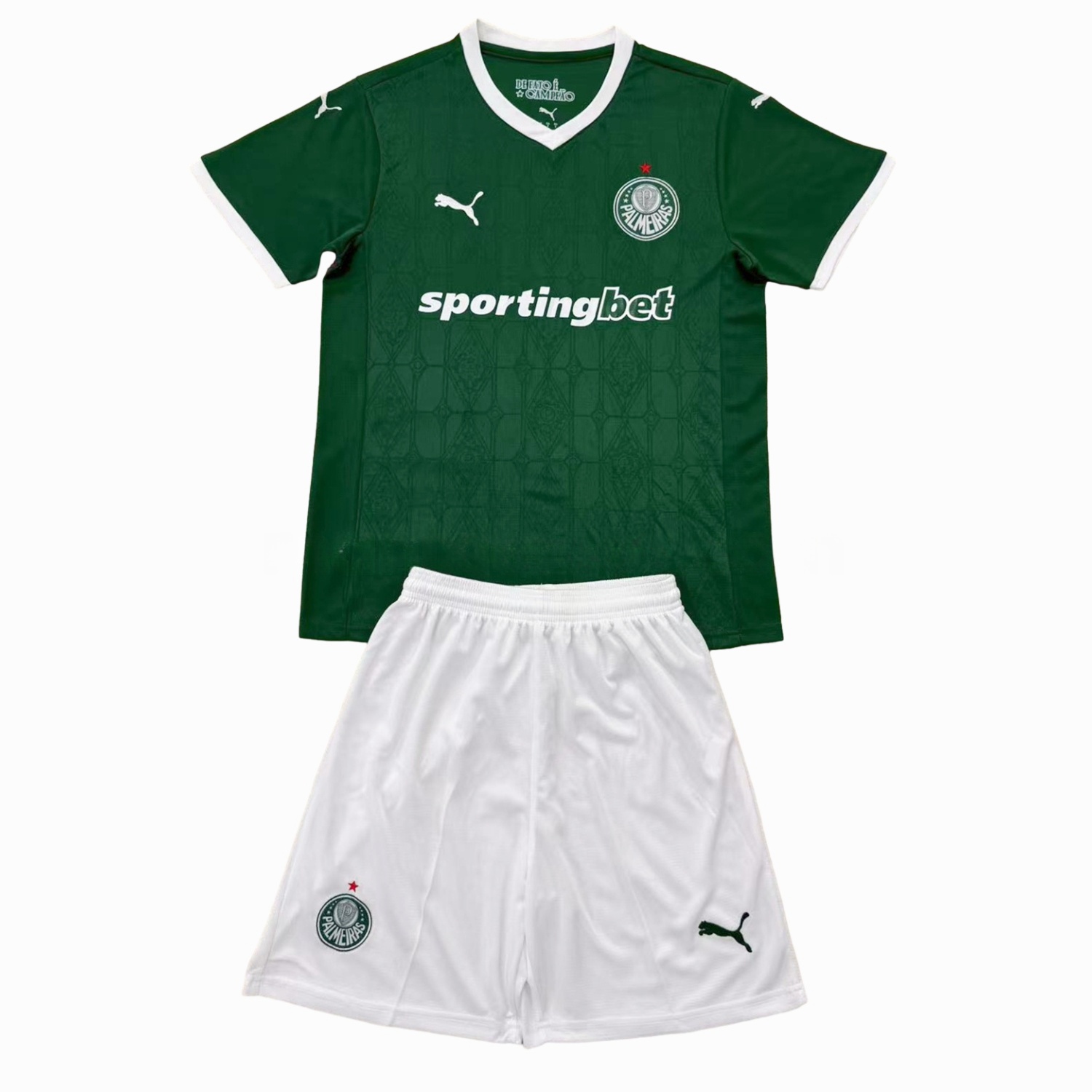 Palmeiras 25-26 Home Kids Kit - UnitedFutballJersey