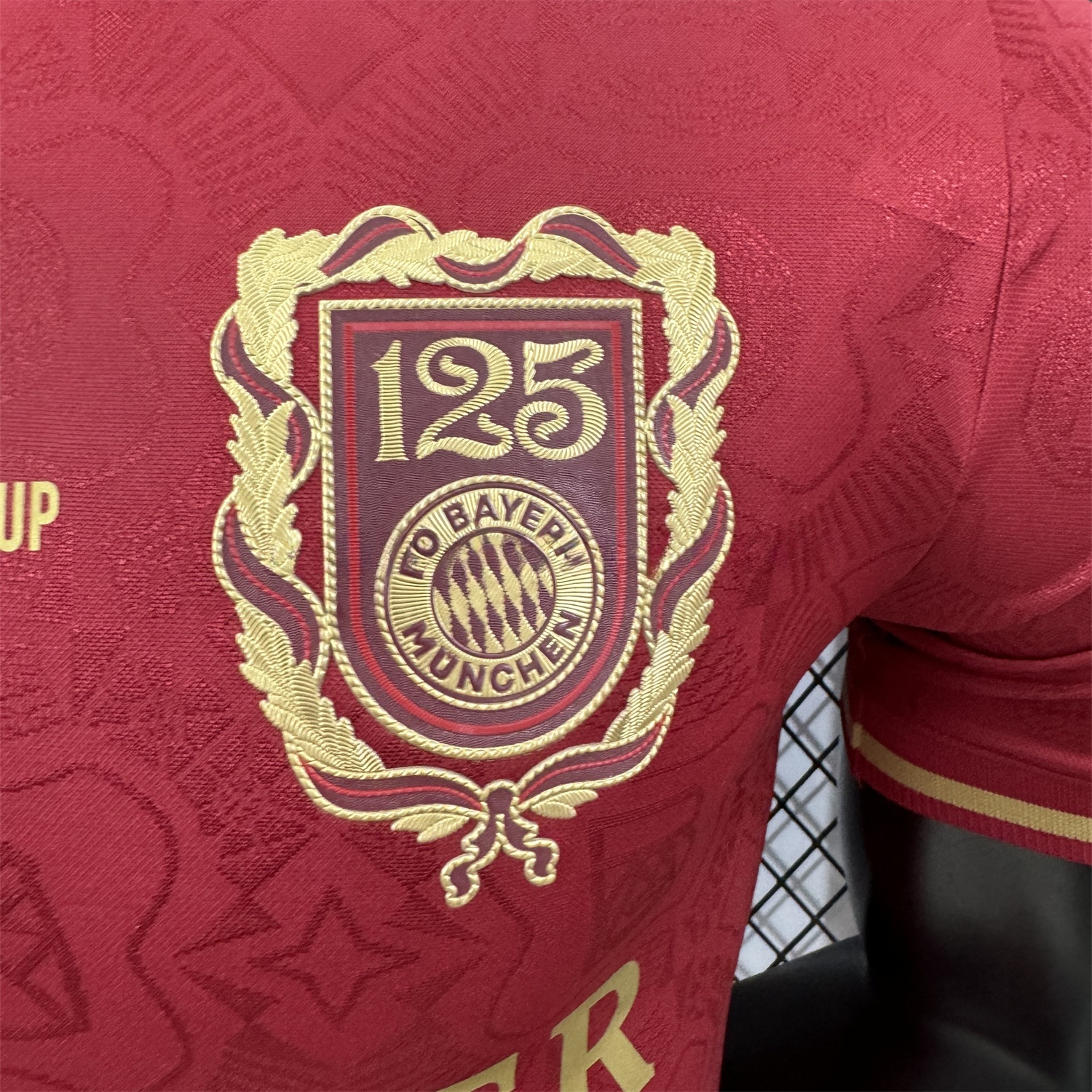 Bayern Munich 2025 125th Anniversary Beckenbauer Cup Jersey - Player Version - UnitedFutballJersey