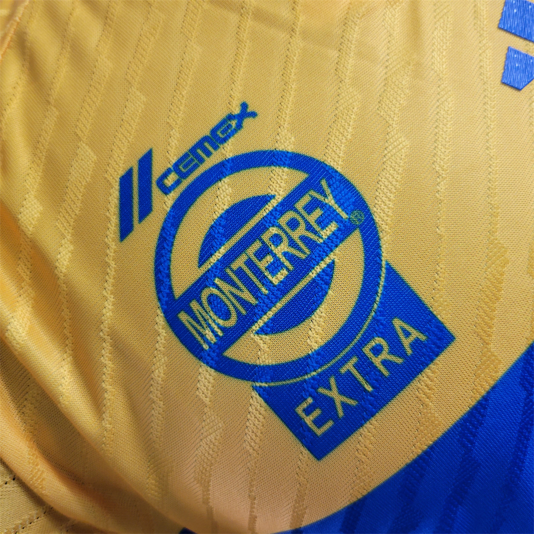 Tigres UANL 23-24 Home Stadium Jersey - Player Version - UnitedFutballJersey