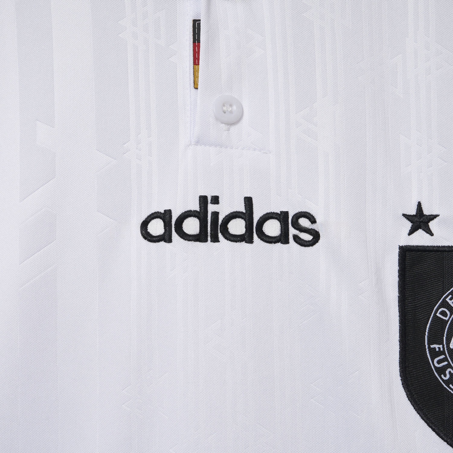 Retro Germany 1996 Home Long Sleeves Jersey - UnitedFutballJersey